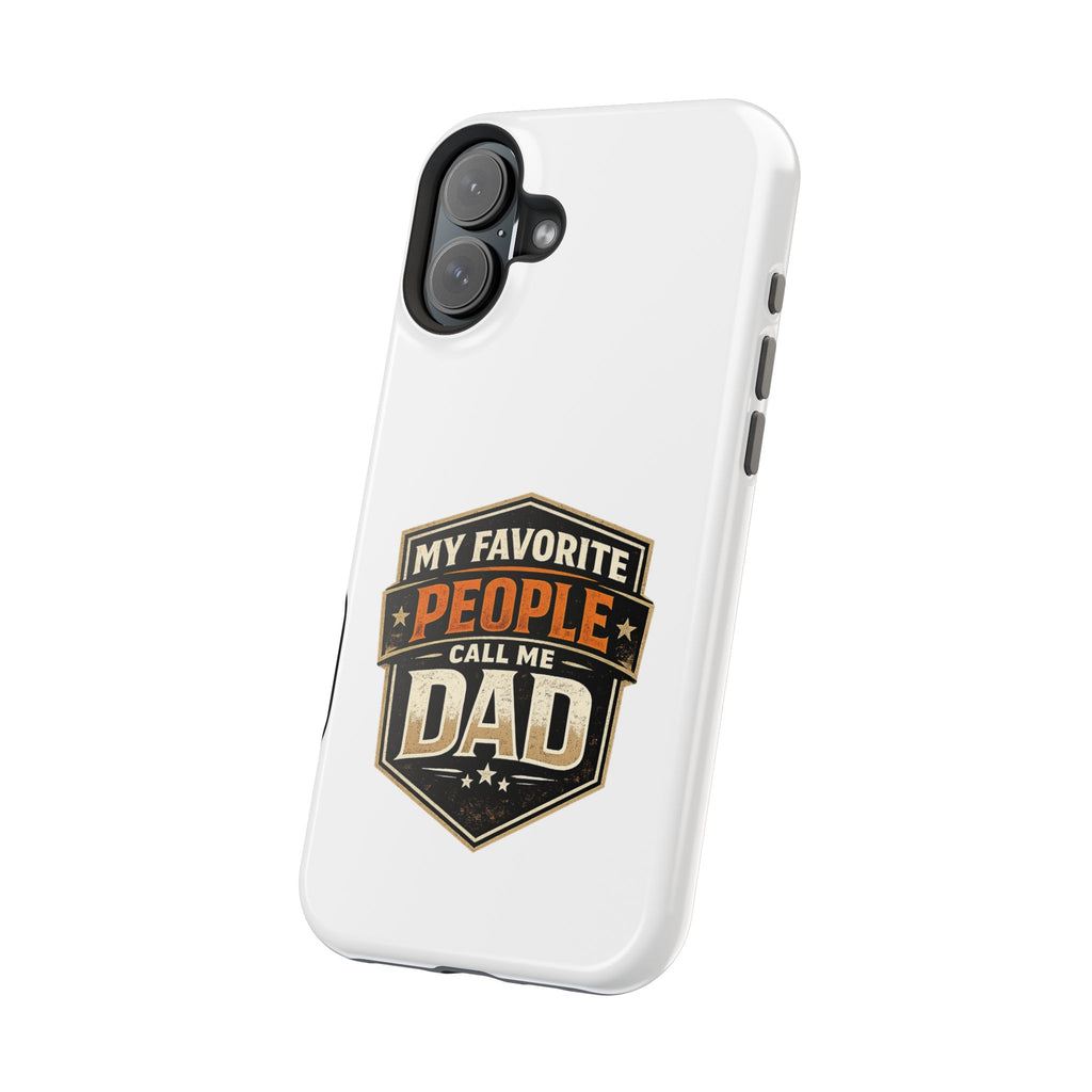 Dad Badge Magnetic Impact-Resistant Phone Case