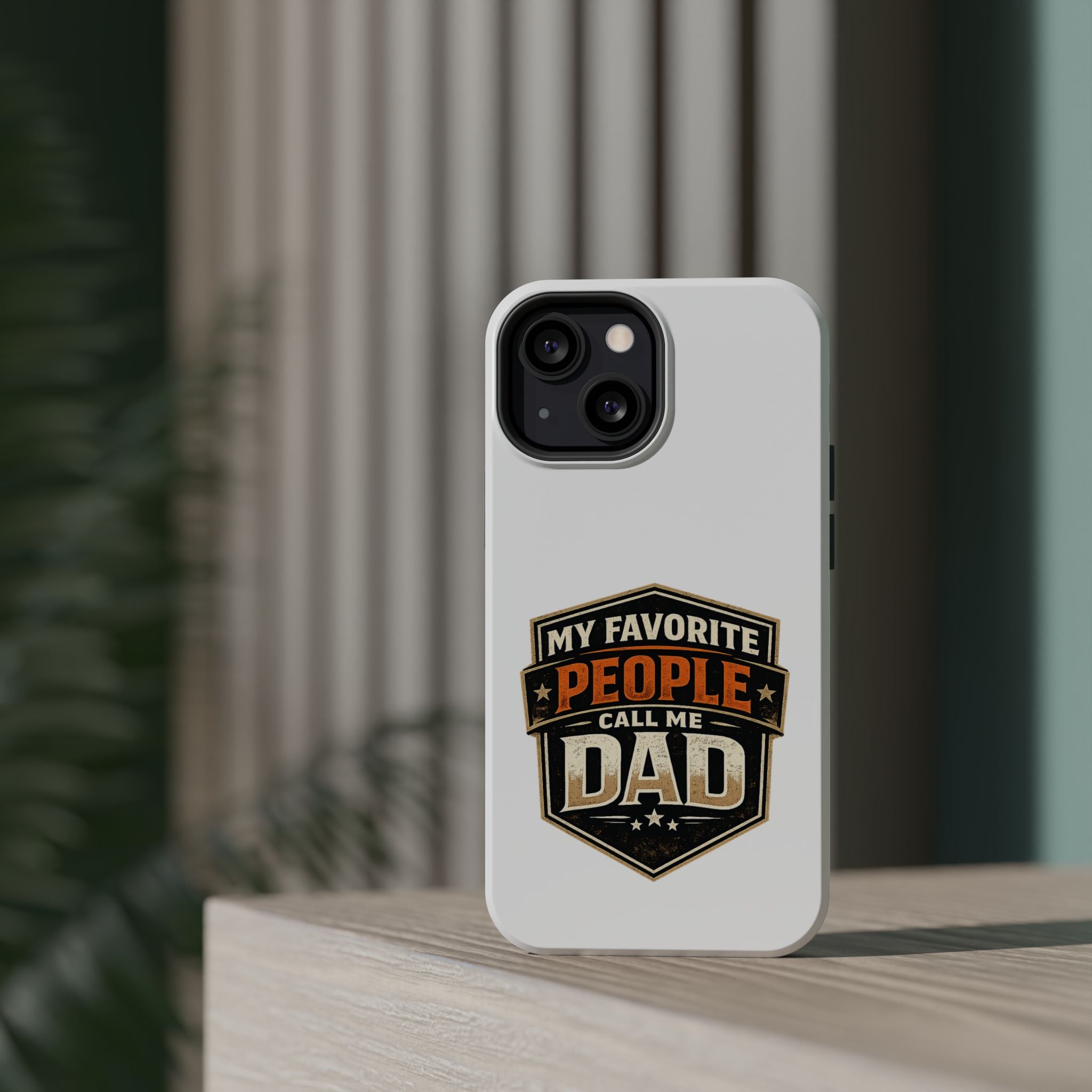 Dad Badge Magnetic Impact-Resistant Phone Case