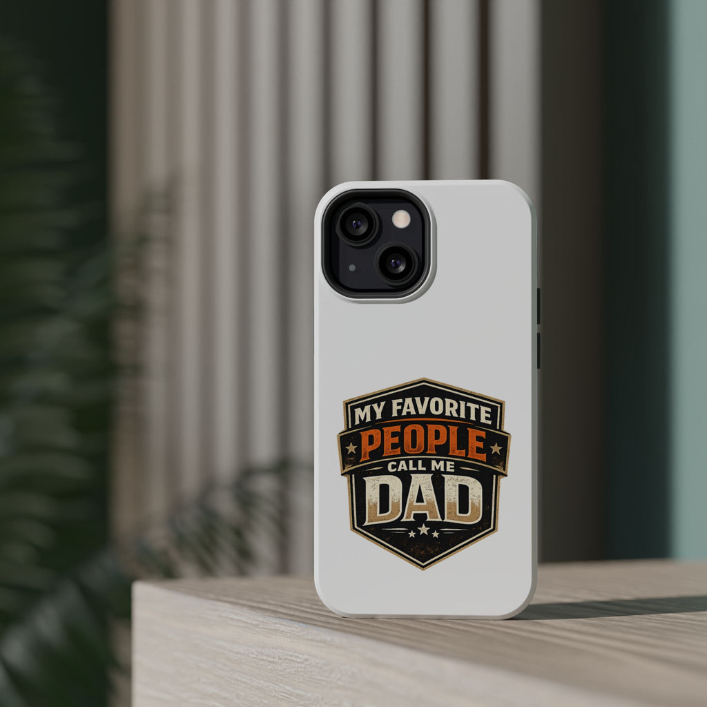 Dad Badge Magnetic Impact-Resistant Phone Case