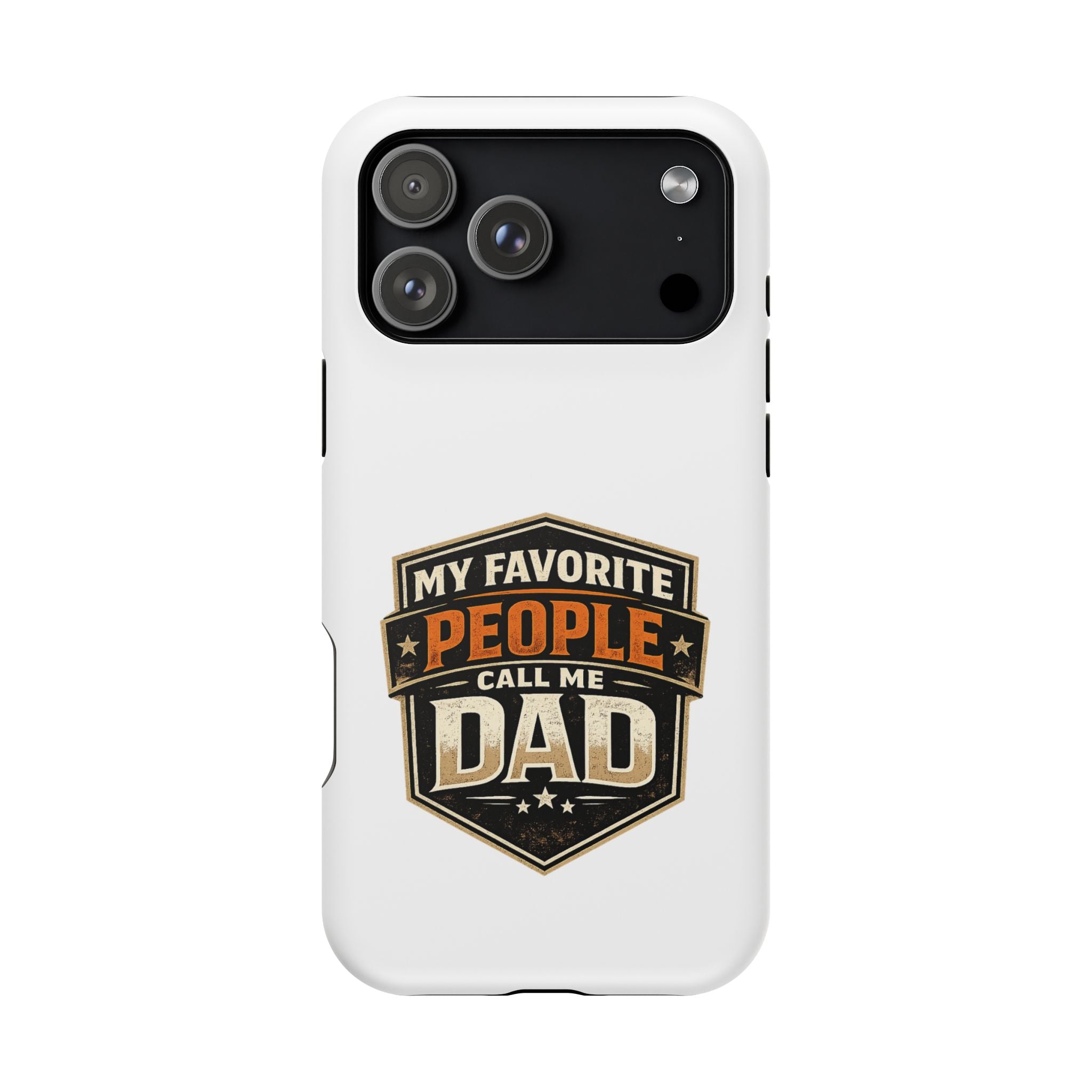 Dad Badge Magnetic Impact-Resistant Phone Case