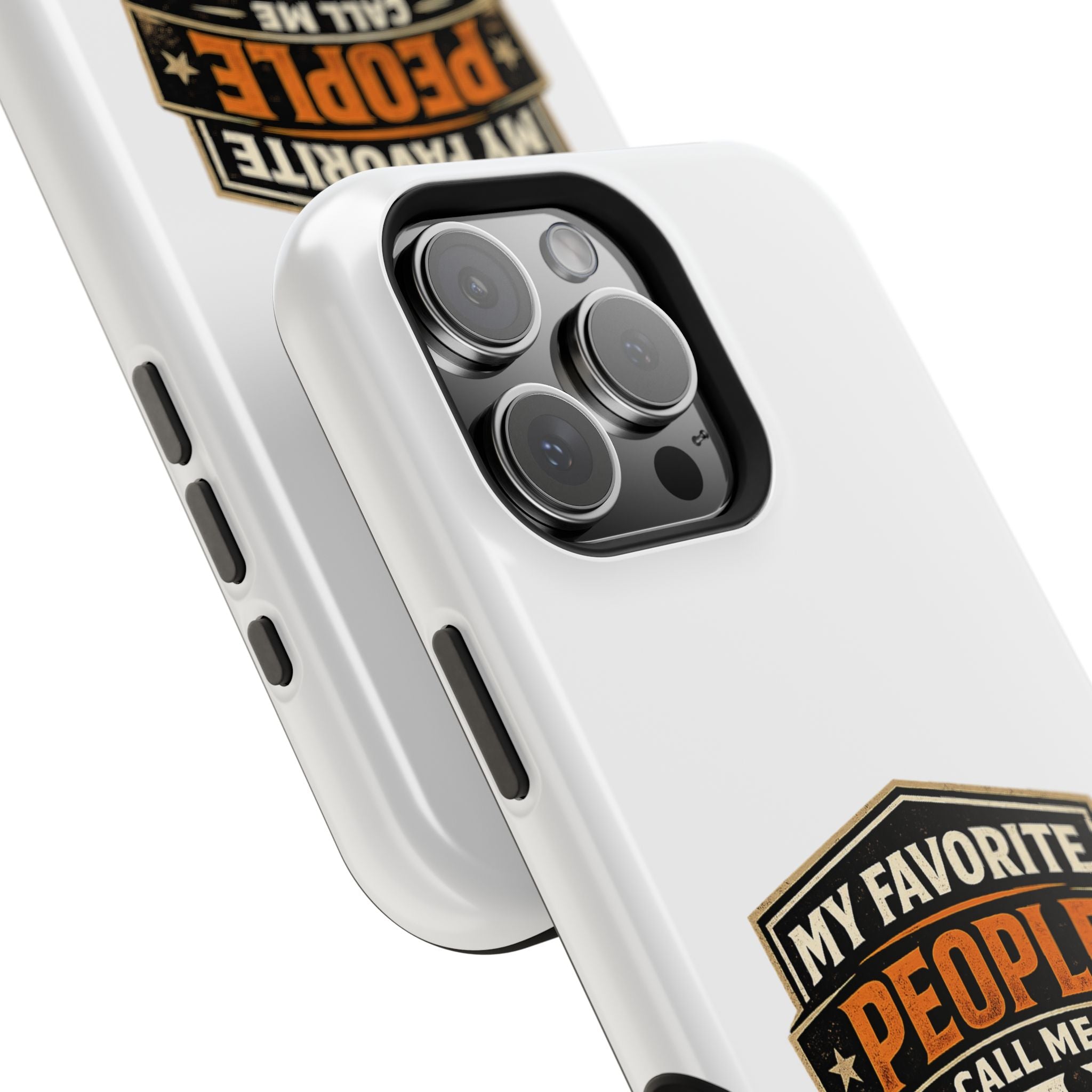 Dad Badge Magnetic Impact-Resistant Phone Case