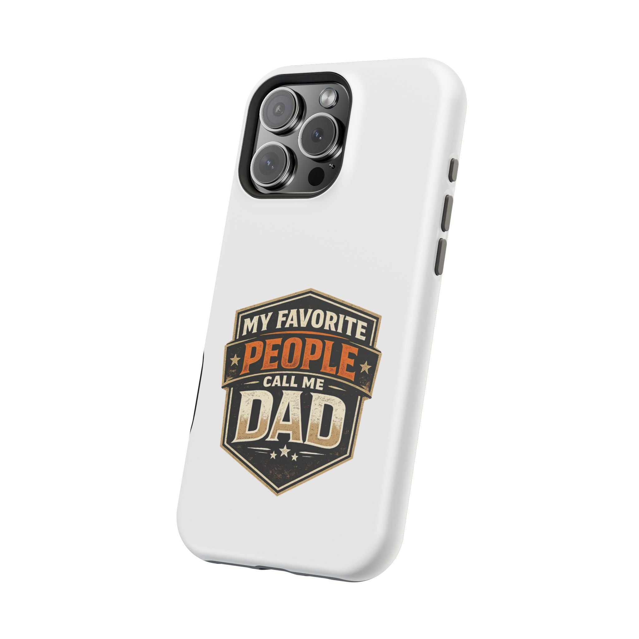 Dad Badge Magnetic Impact-Resistant Phone Case