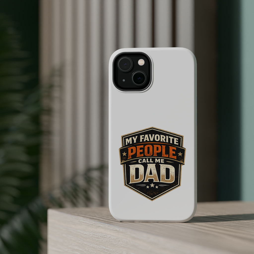 Dad Badge Magnetic Impact-Resistant Phone Case
