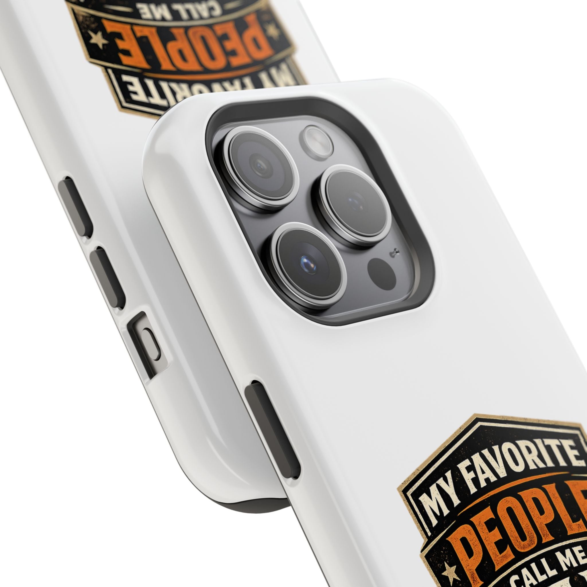 Dad Badge Magnetic Impact-Resistant Phone Case