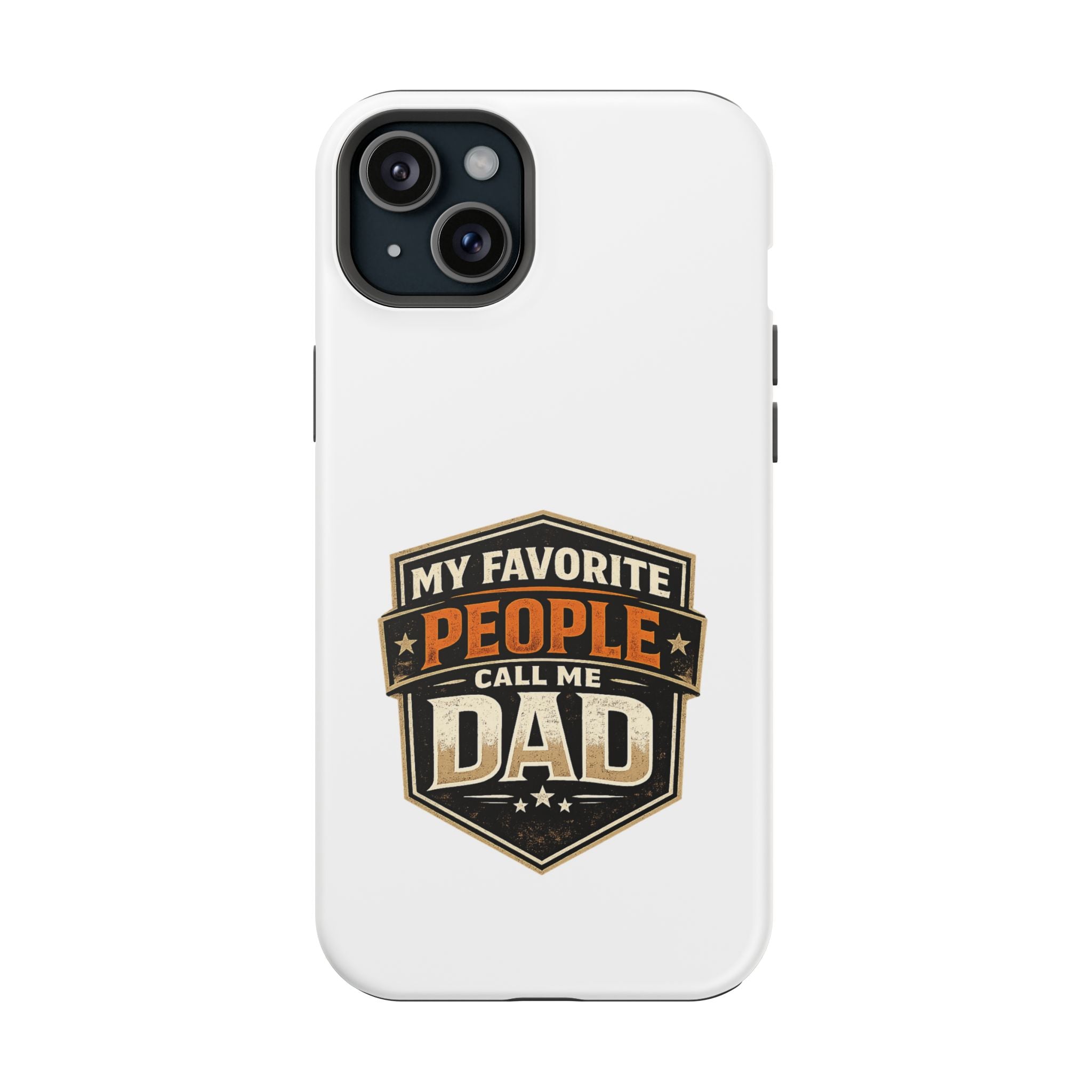 Dad Badge Magnetic Impact-Resistant Phone Case