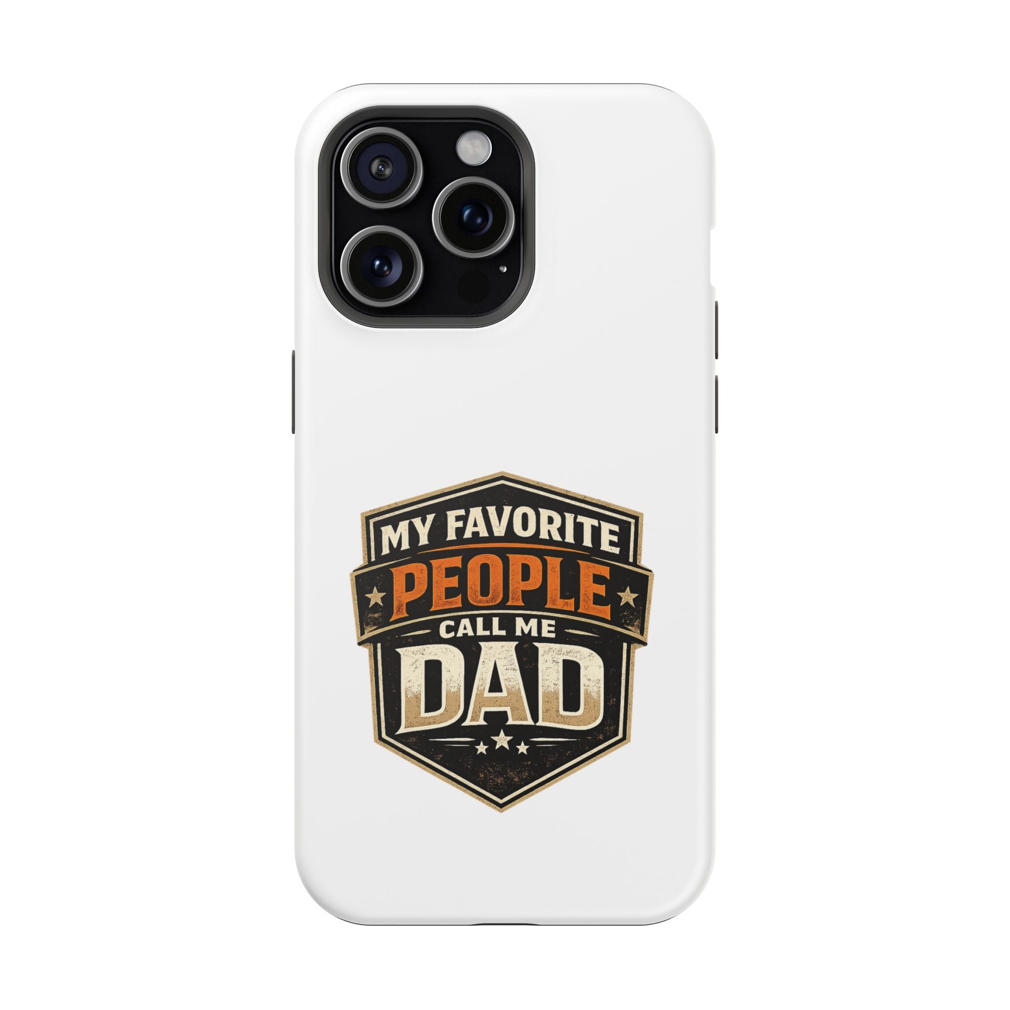 Dad Badge Magnetic Impact-Resistant Phone Case