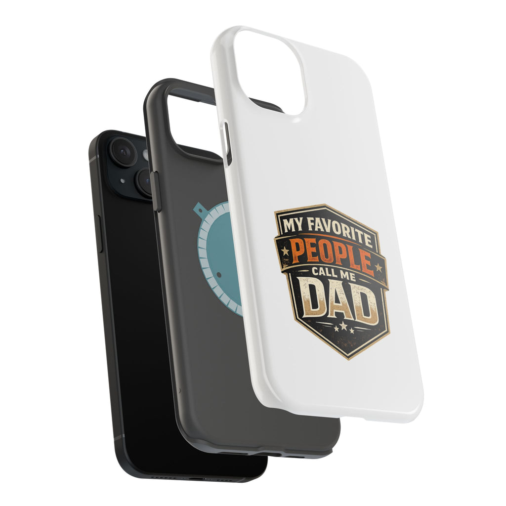 Dad Badge Magnetic Impact-Resistant Phone Case