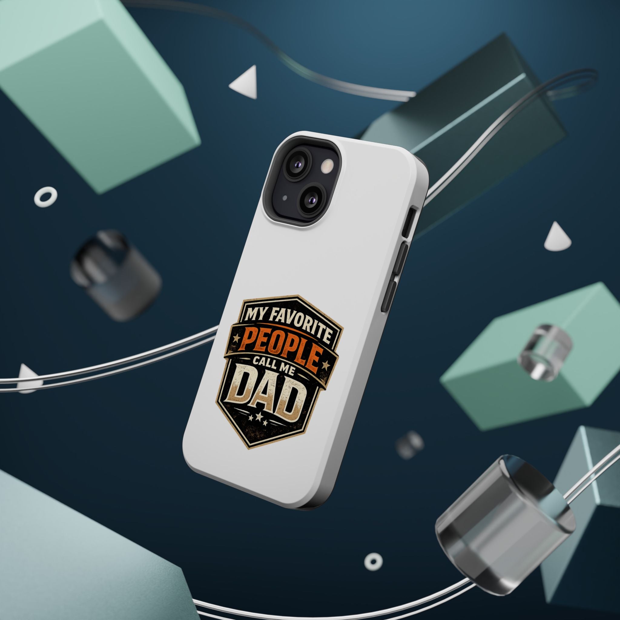 Dad Badge Magnetic Impact-Resistant Phone Case