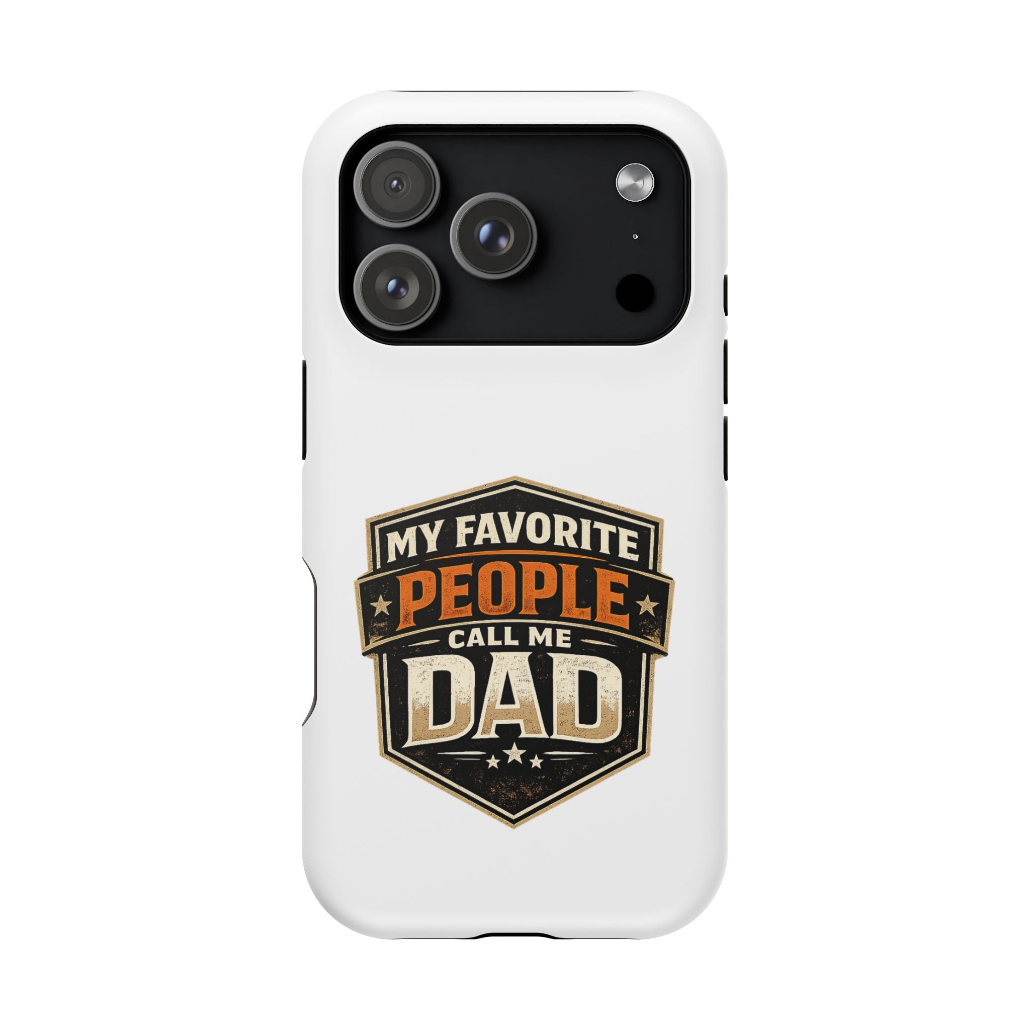 Dad Badge Magnetic Impact-Resistant Phone Case