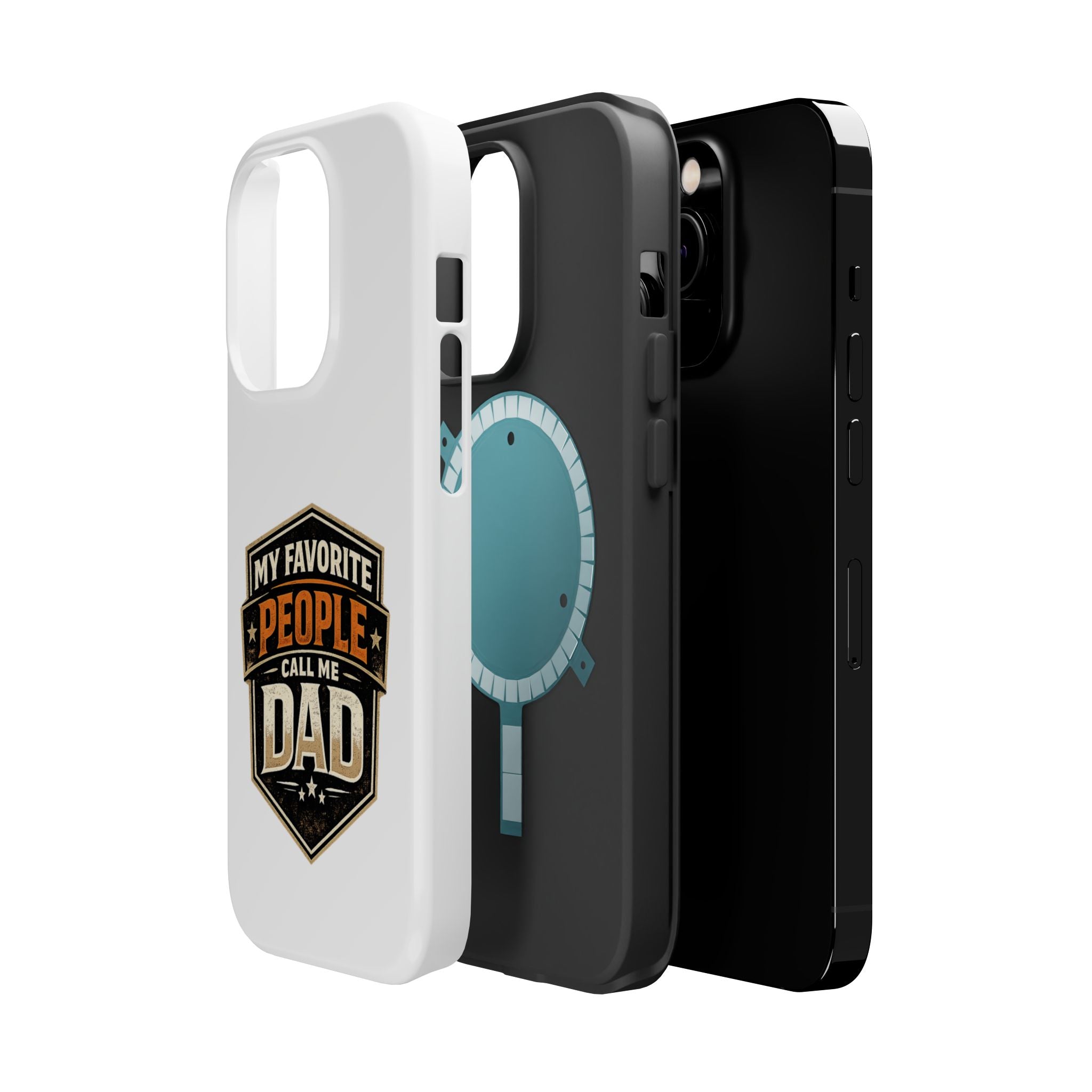 Dad Badge Magnetic Impact-Resistant Phone Case