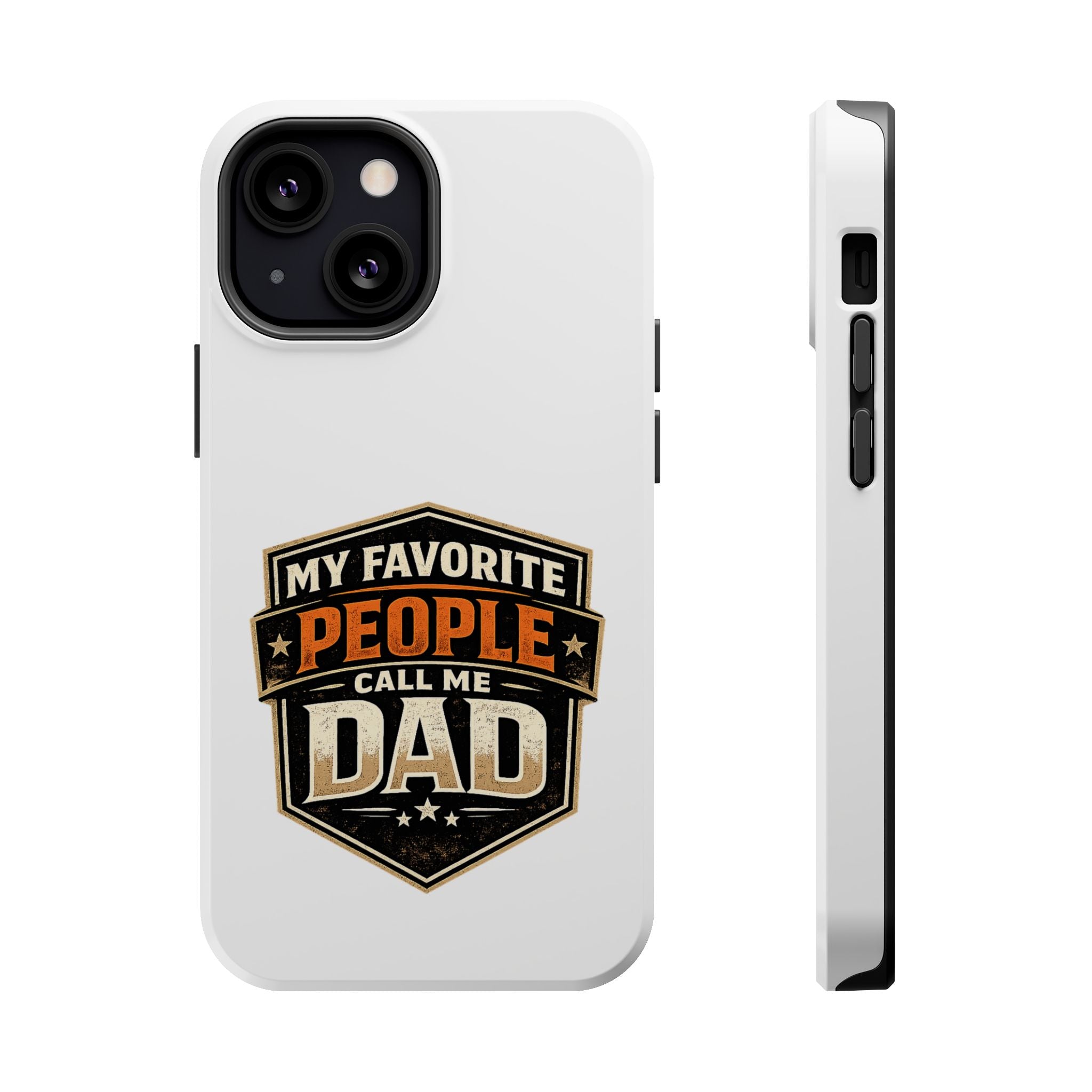 Dad Badge Magnetic Impact-Resistant Phone Case