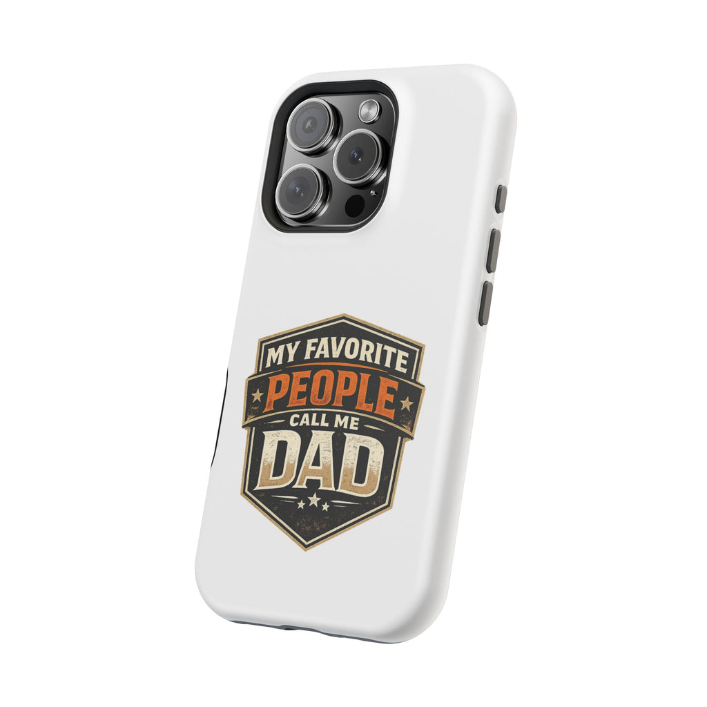 Dad Badge Magnetic Impact-Resistant Phone Case