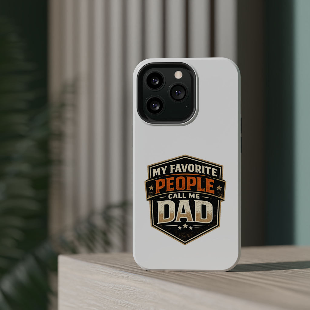 Dad Badge Magnetic Impact-Resistant Phone Case