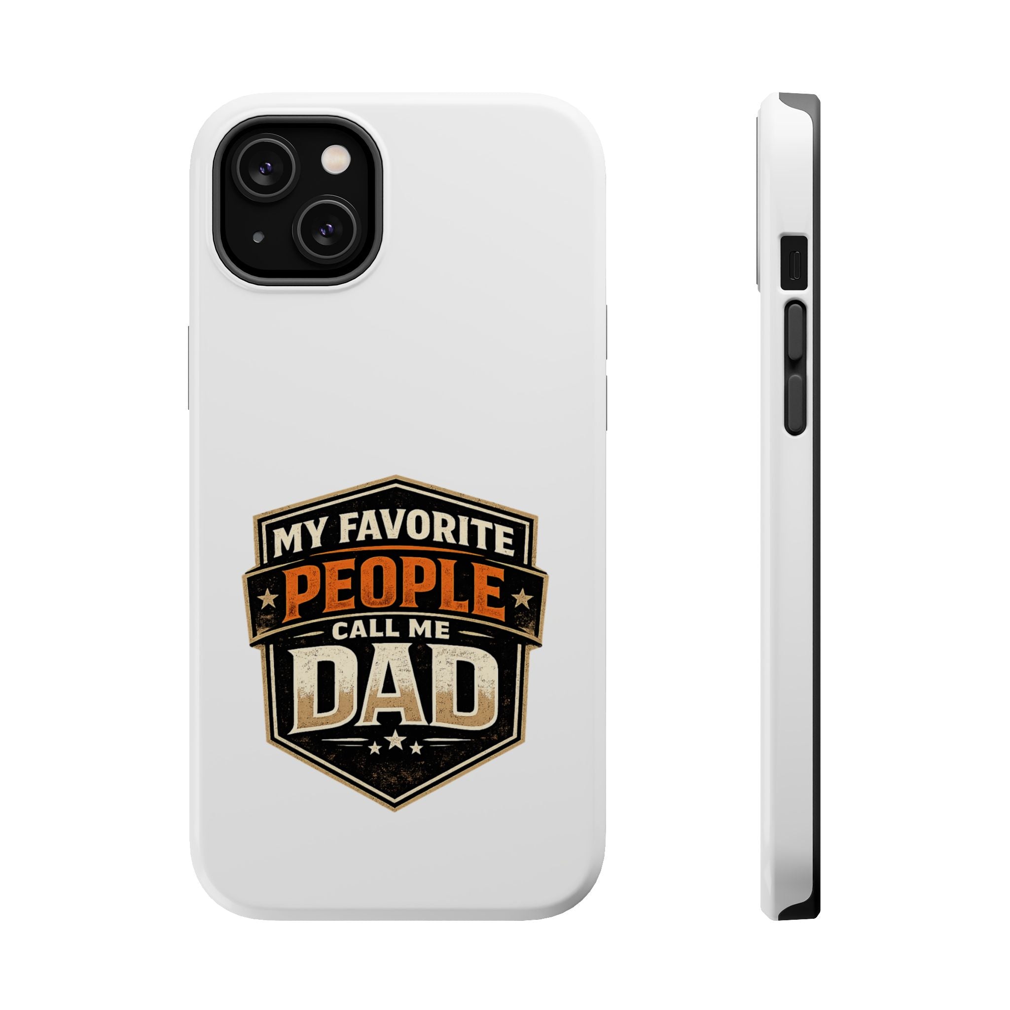 Dad Badge Magnetic Impact-Resistant Phone Case