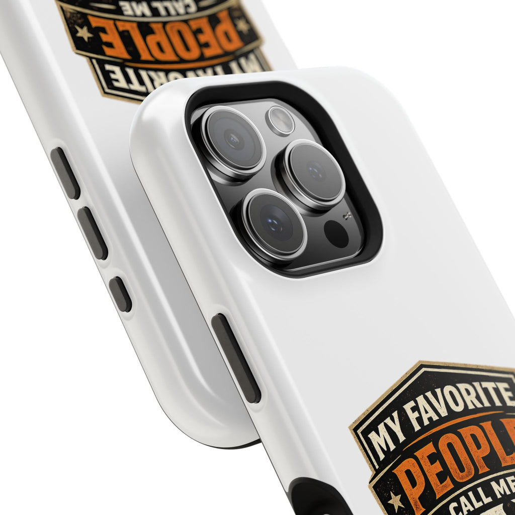 Dad Badge Magnetic Impact-Resistant Phone Case