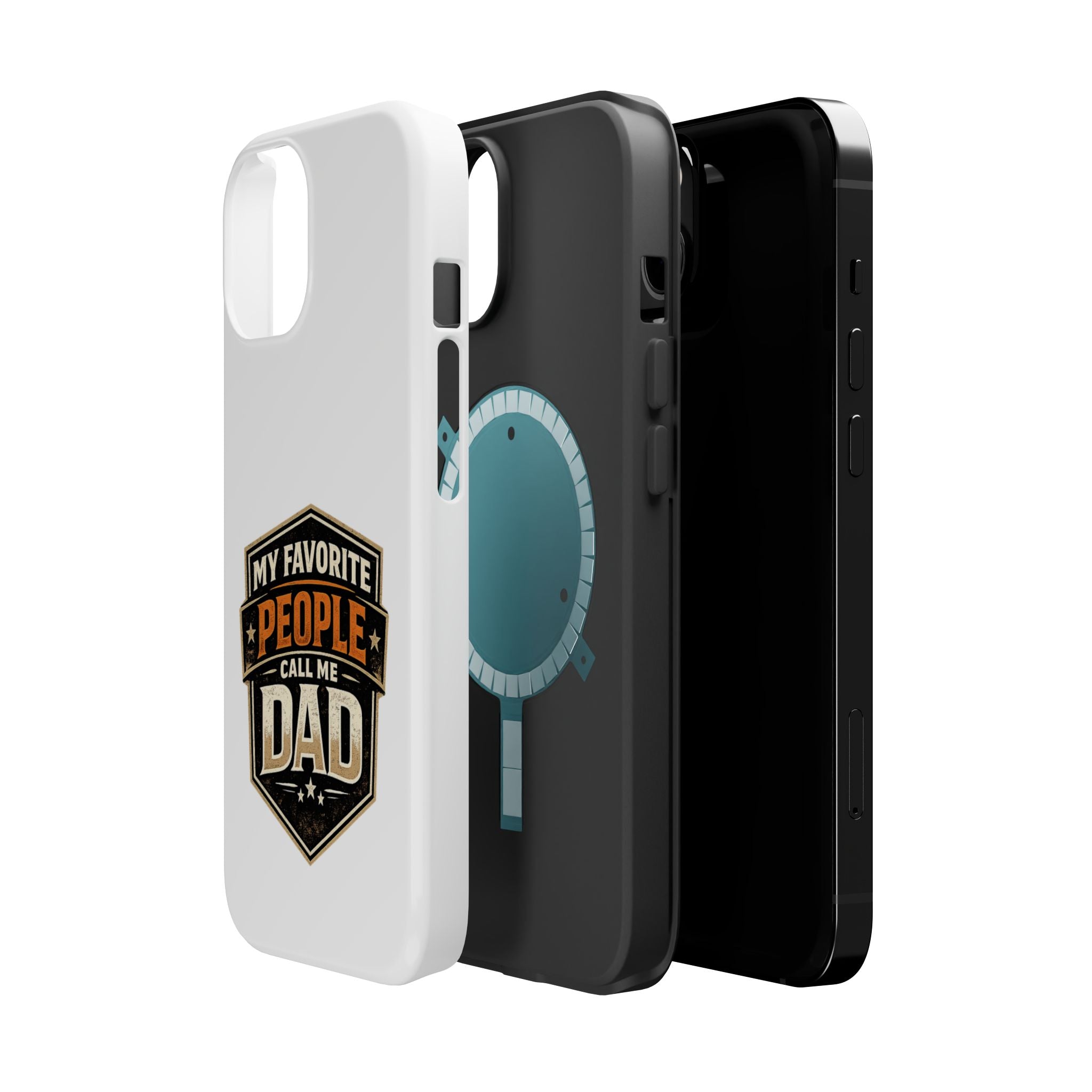 Dad Badge Magnetic Impact-Resistant Phone Case