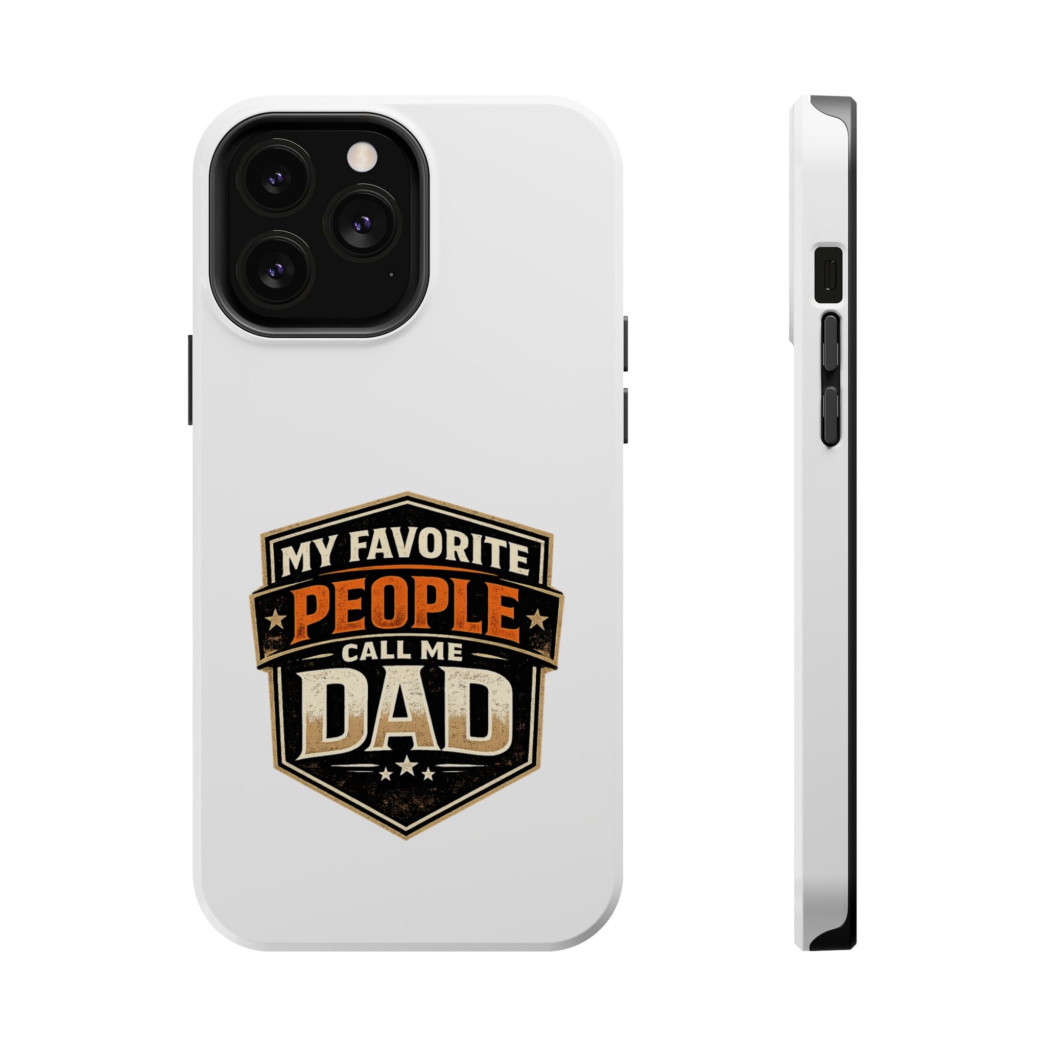 Dad Badge Magnetic Impact-Resistant Phone Case