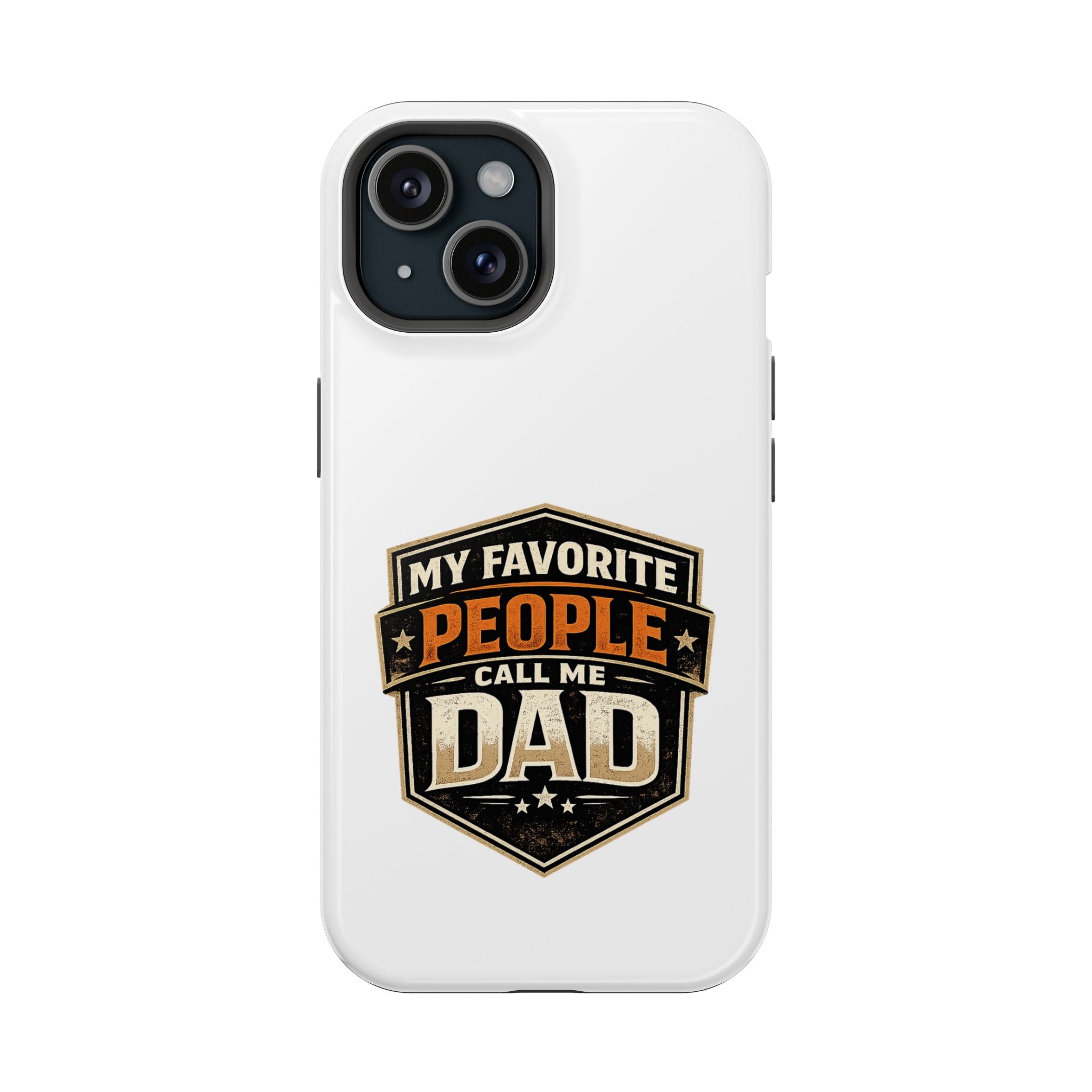 Dad Badge Magnetic Impact-Resistant Phone Case