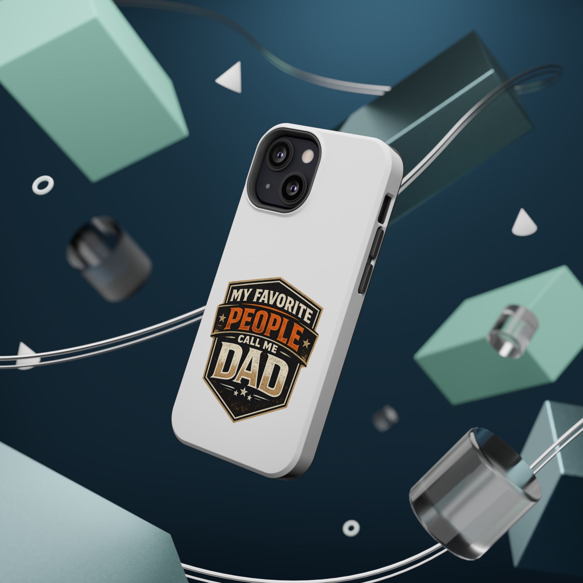Dad Badge Magnetic Impact-Resistant Phone Case