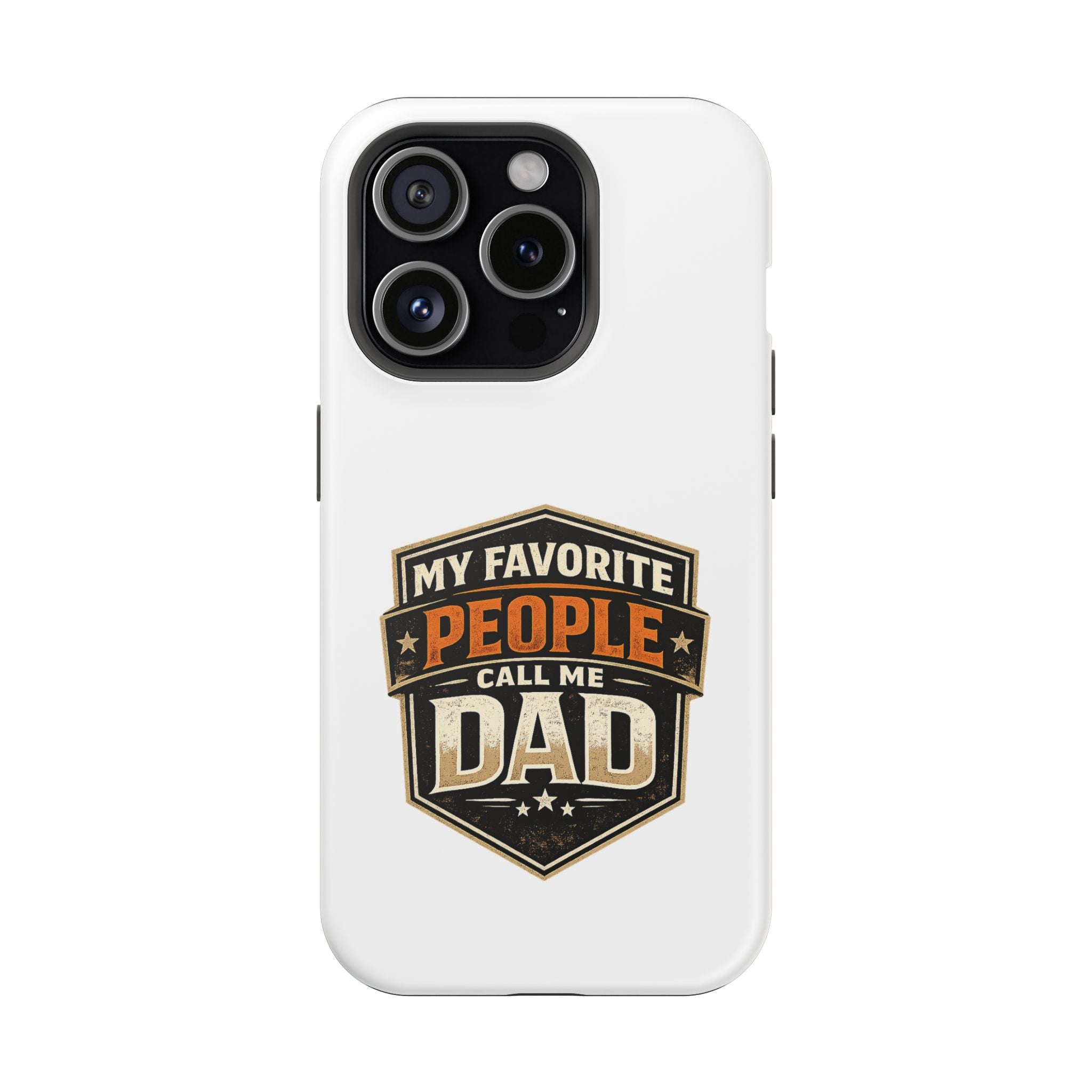Dad Badge Magnetic Impact-Resistant Phone Case