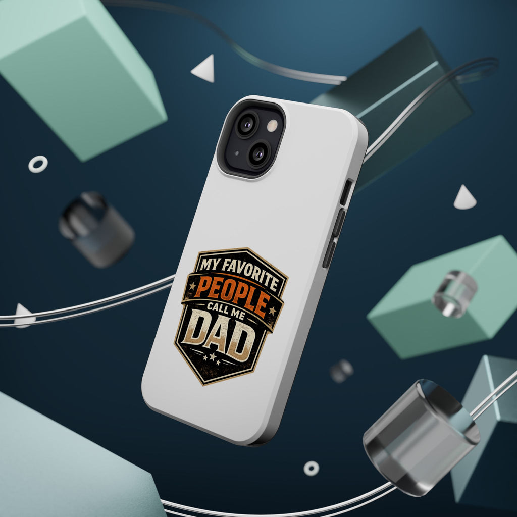 Dad Badge Magnetic Impact-Resistant Phone Case