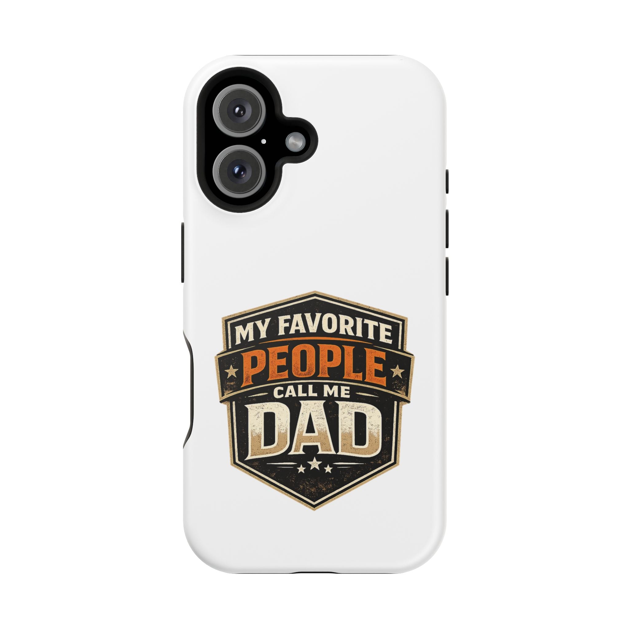 Dad Badge Magnetic Impact-Resistant Phone Case