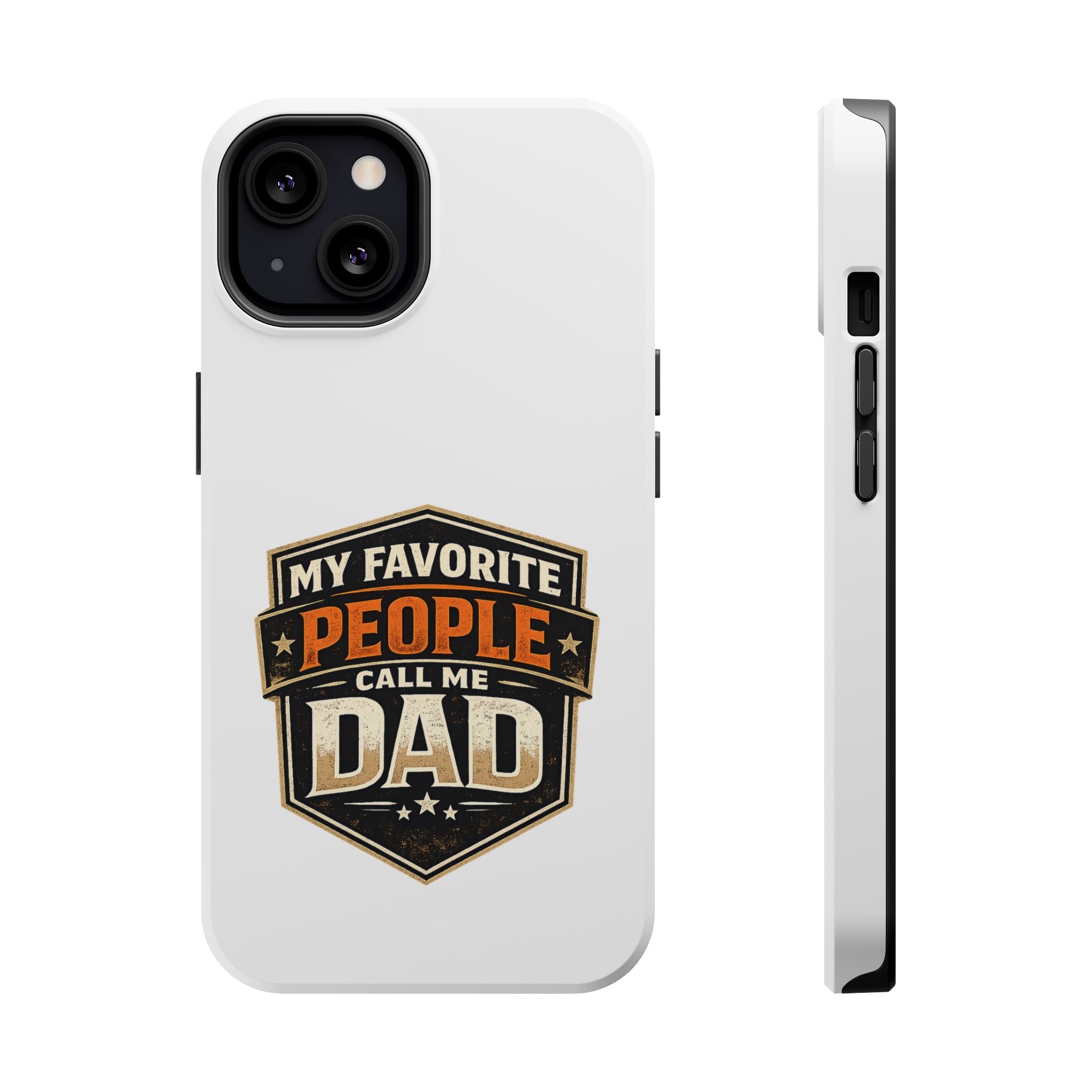 Dad Badge Magnetic Impact-Resistant Phone Case