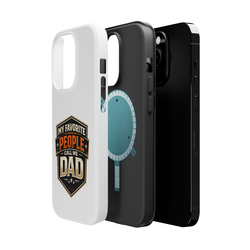Dad Badge Magnetic Impact-Resistant Phone Case