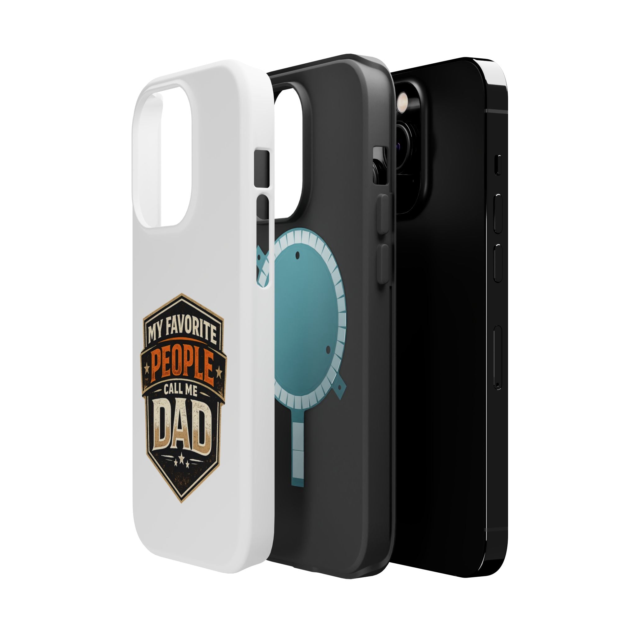 Dad Badge Magnetic Impact-Resistant Phone Case