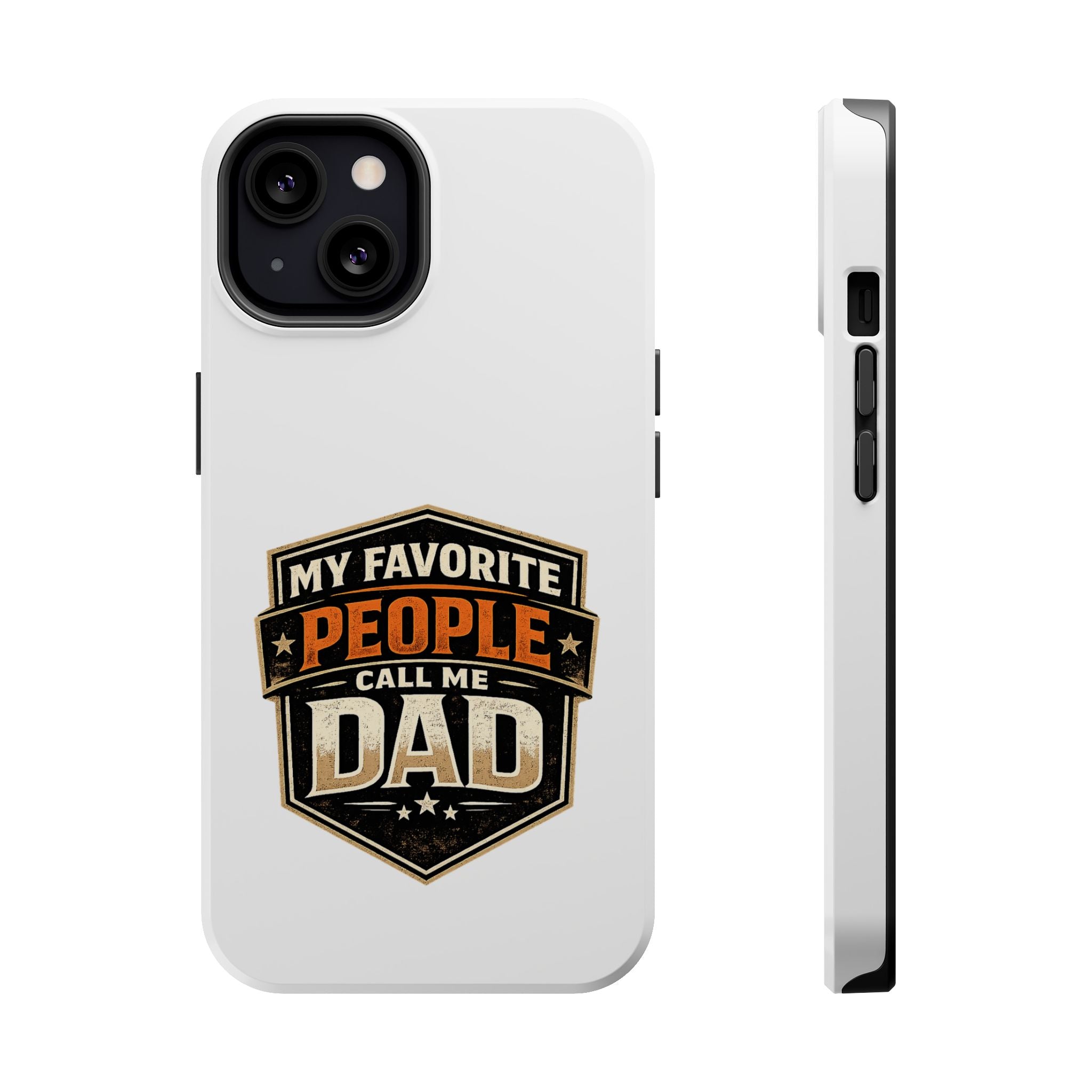 Dad Badge Magnetic Impact-Resistant Phone Case