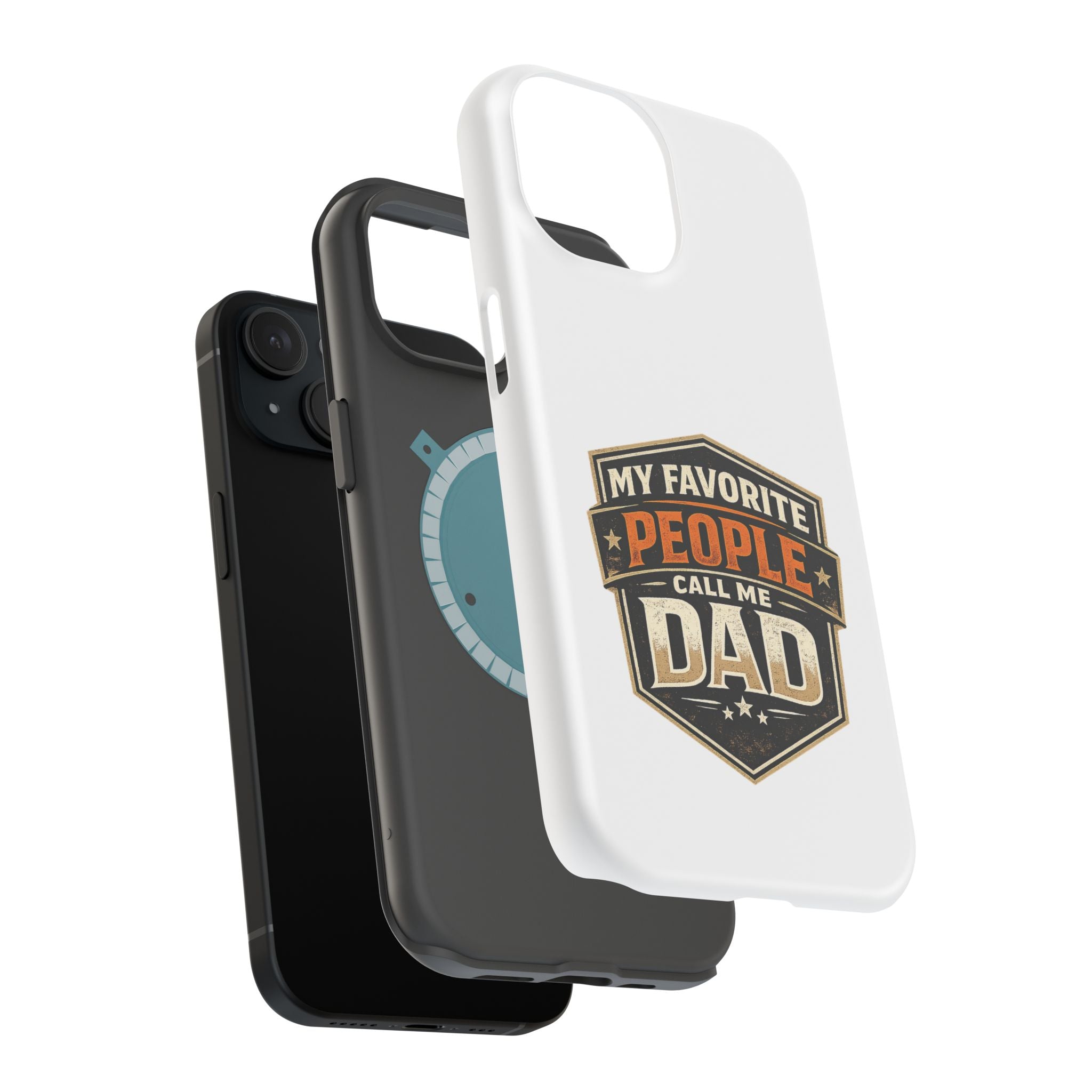 Dad Badge Magnetic Impact-Resistant Phone Case