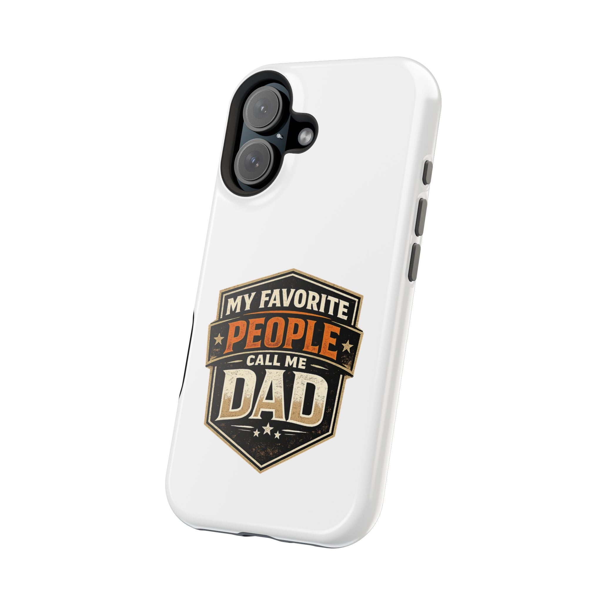Dad Badge Magnetic Impact-Resistant Phone Case