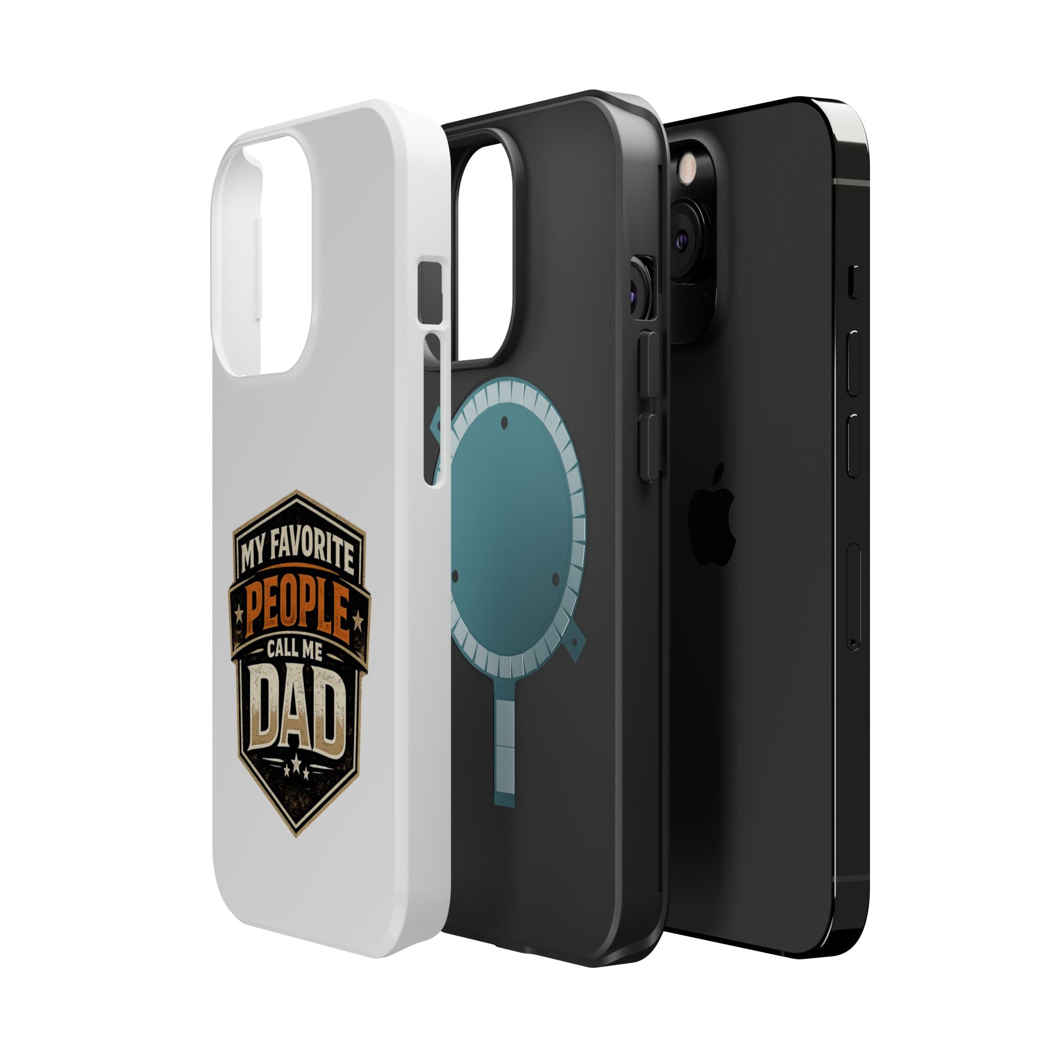 Dad Badge Magnetic Impact-Resistant Phone Case