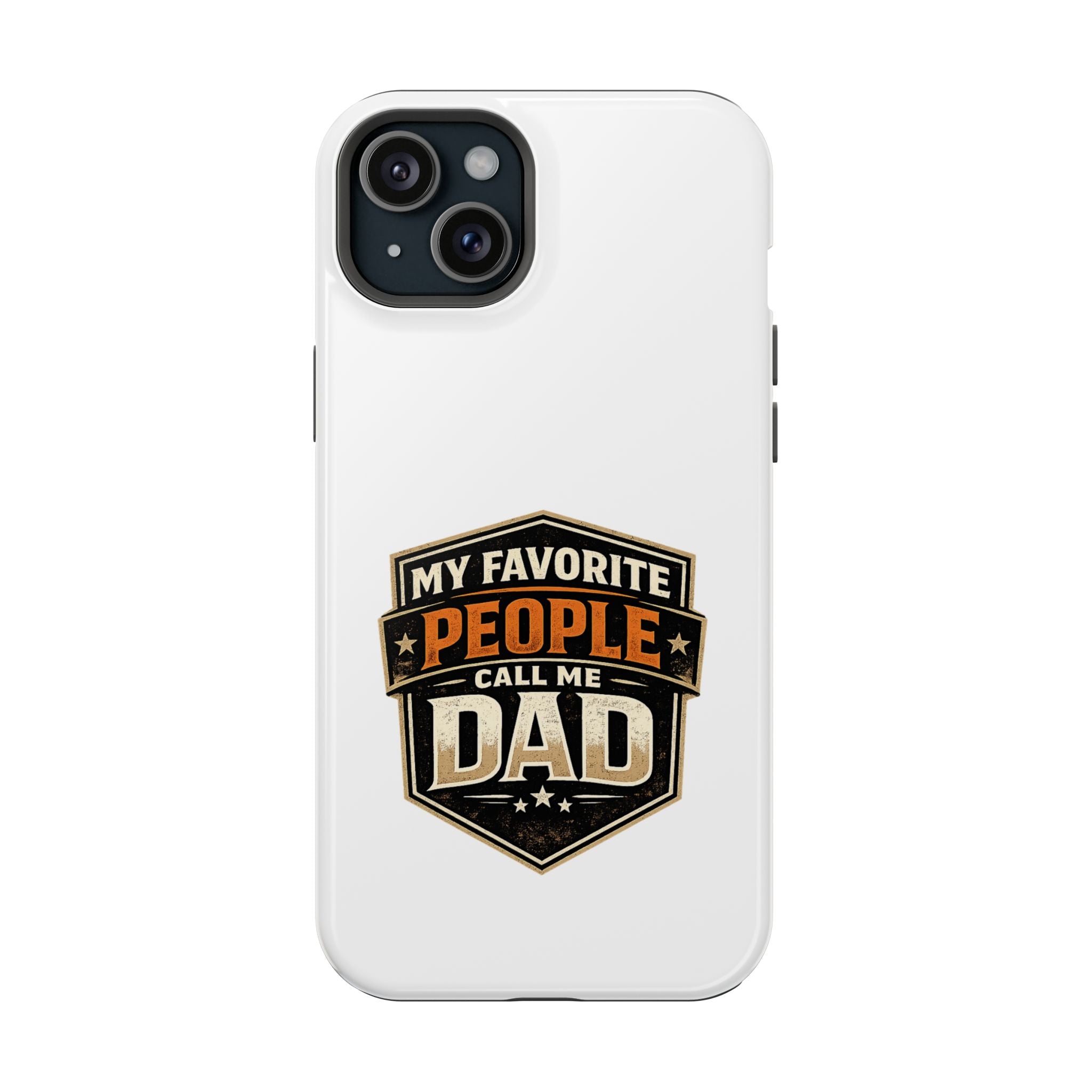 Dad Badge Magnetic Impact-Resistant Phone Case