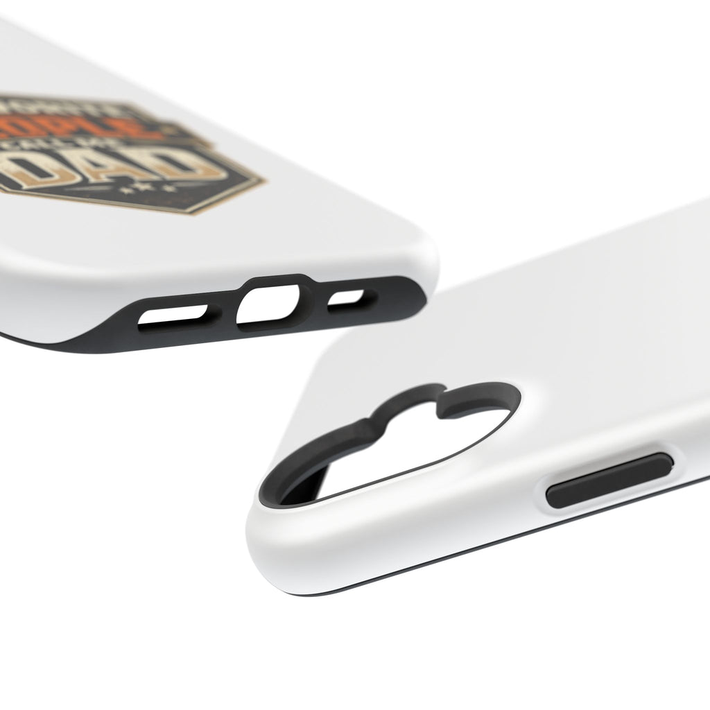 Dad Badge Magnetic Impact-Resistant Phone Case