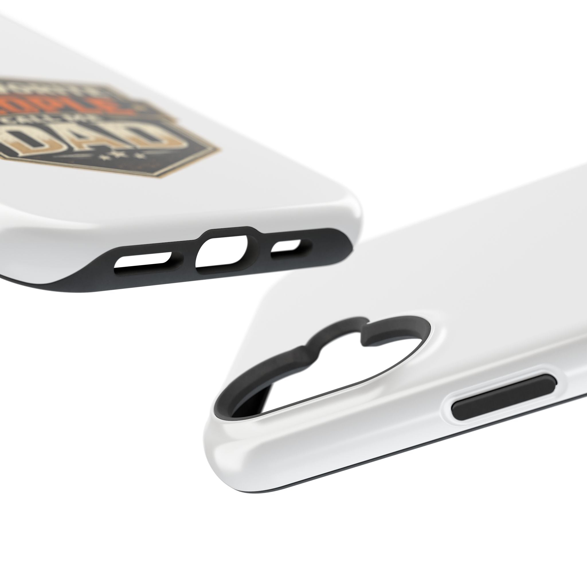 Dad Badge Magnetic Impact-Resistant Phone Case