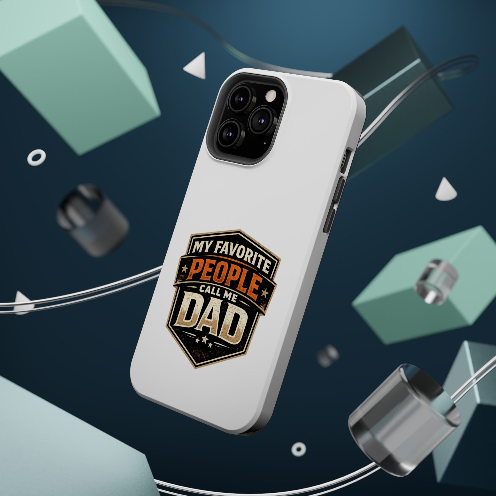 Dad Badge Magnetic Impact-Resistant Phone Case