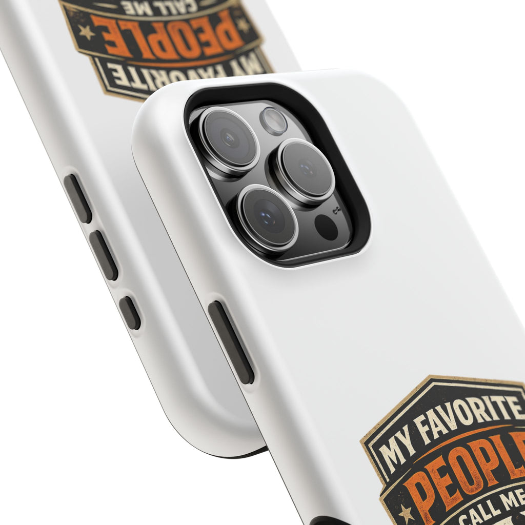Dad Badge Magnetic Impact-Resistant Phone Case