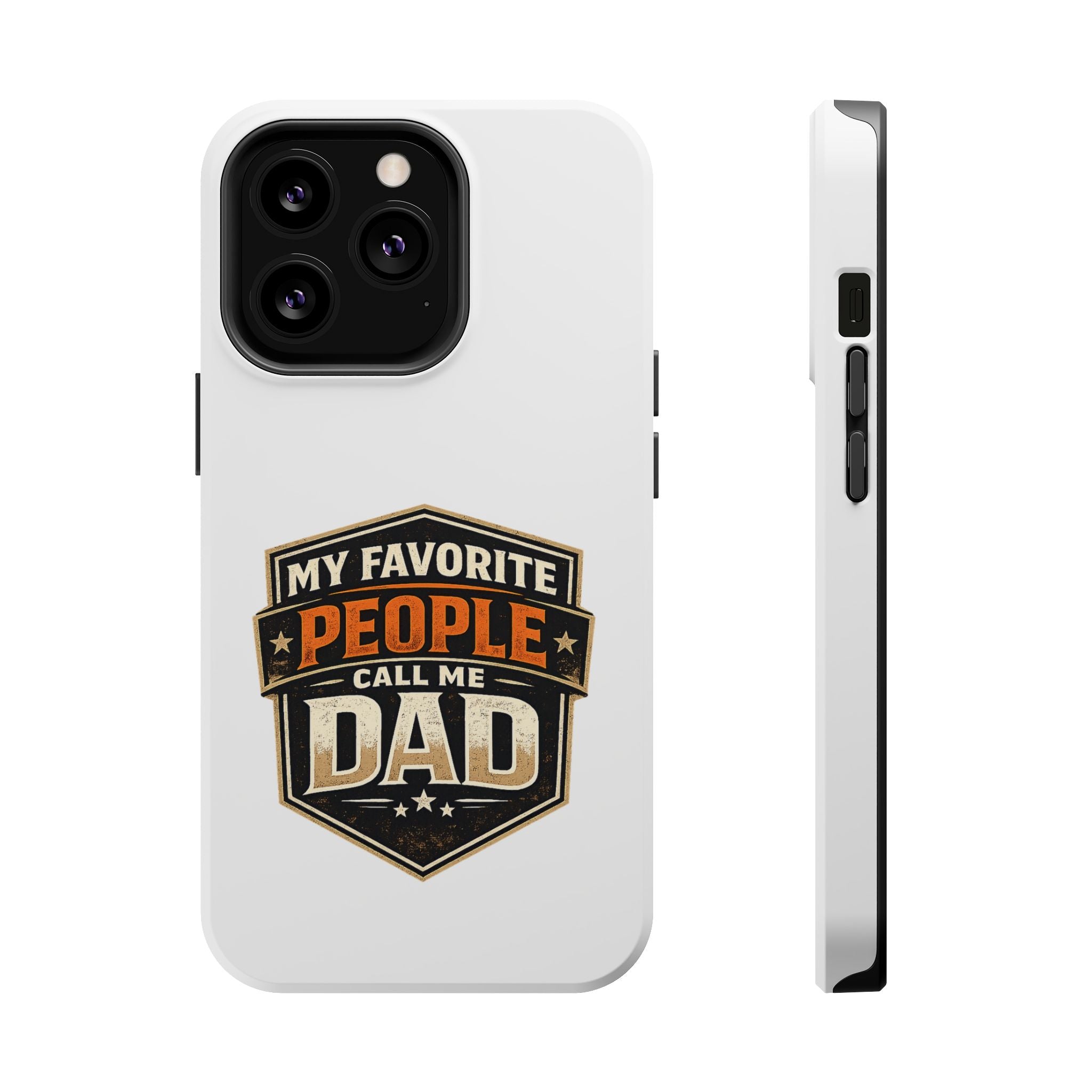 Dad Badge Magnetic Impact-Resistant Phone Case