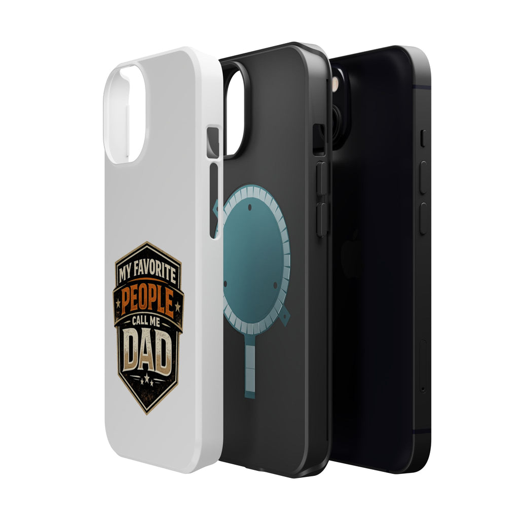 Dad Badge Magnetic Impact-Resistant Phone Case