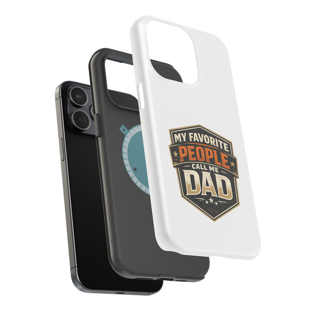 Dad Badge Magnetic Impact-Resistant Phone Case