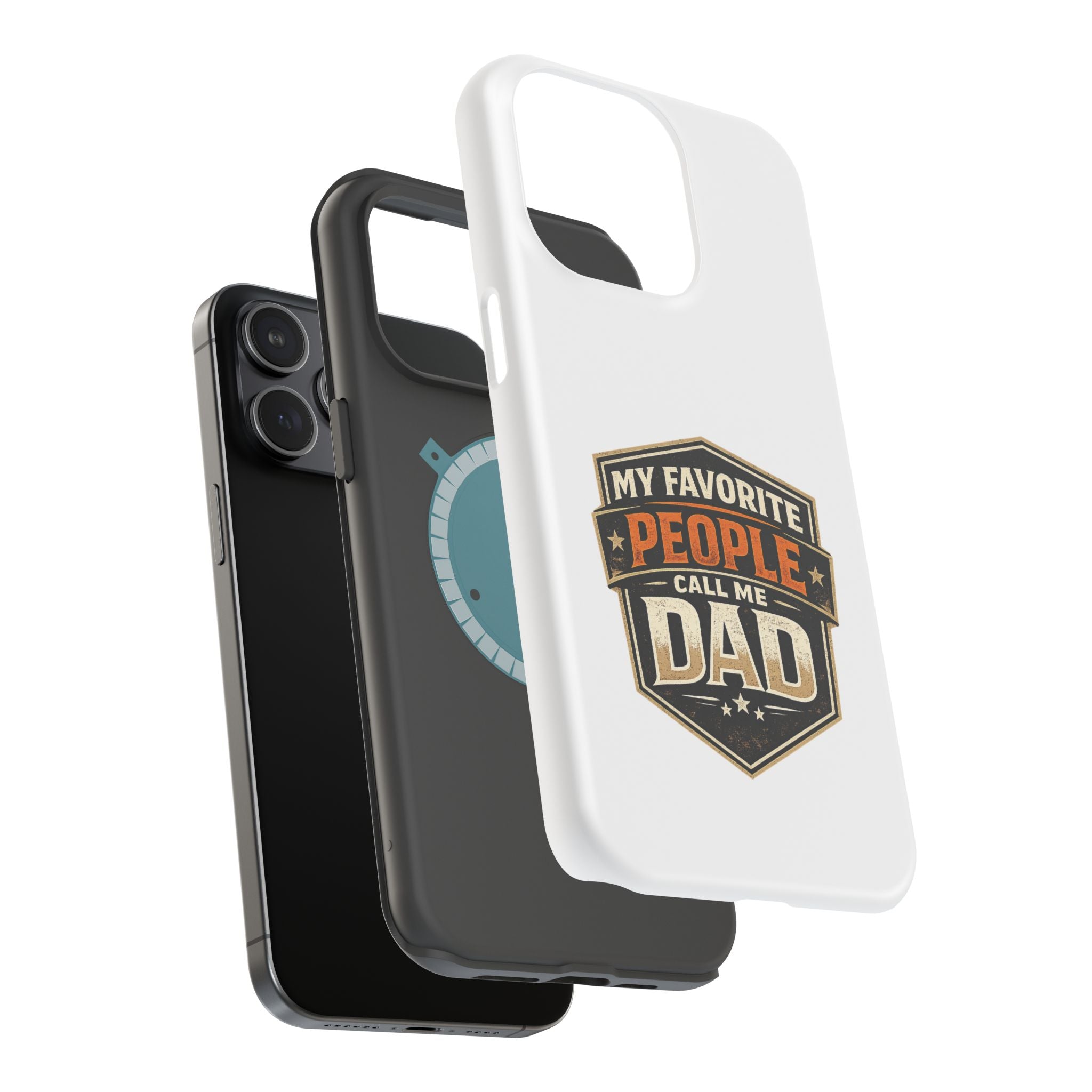 Dad Badge Magnetic Impact-Resistant Phone Case