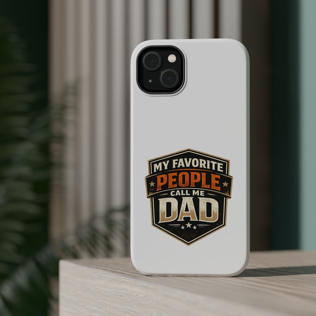 Dad Badge Magnetic Impact-Resistant Phone Case