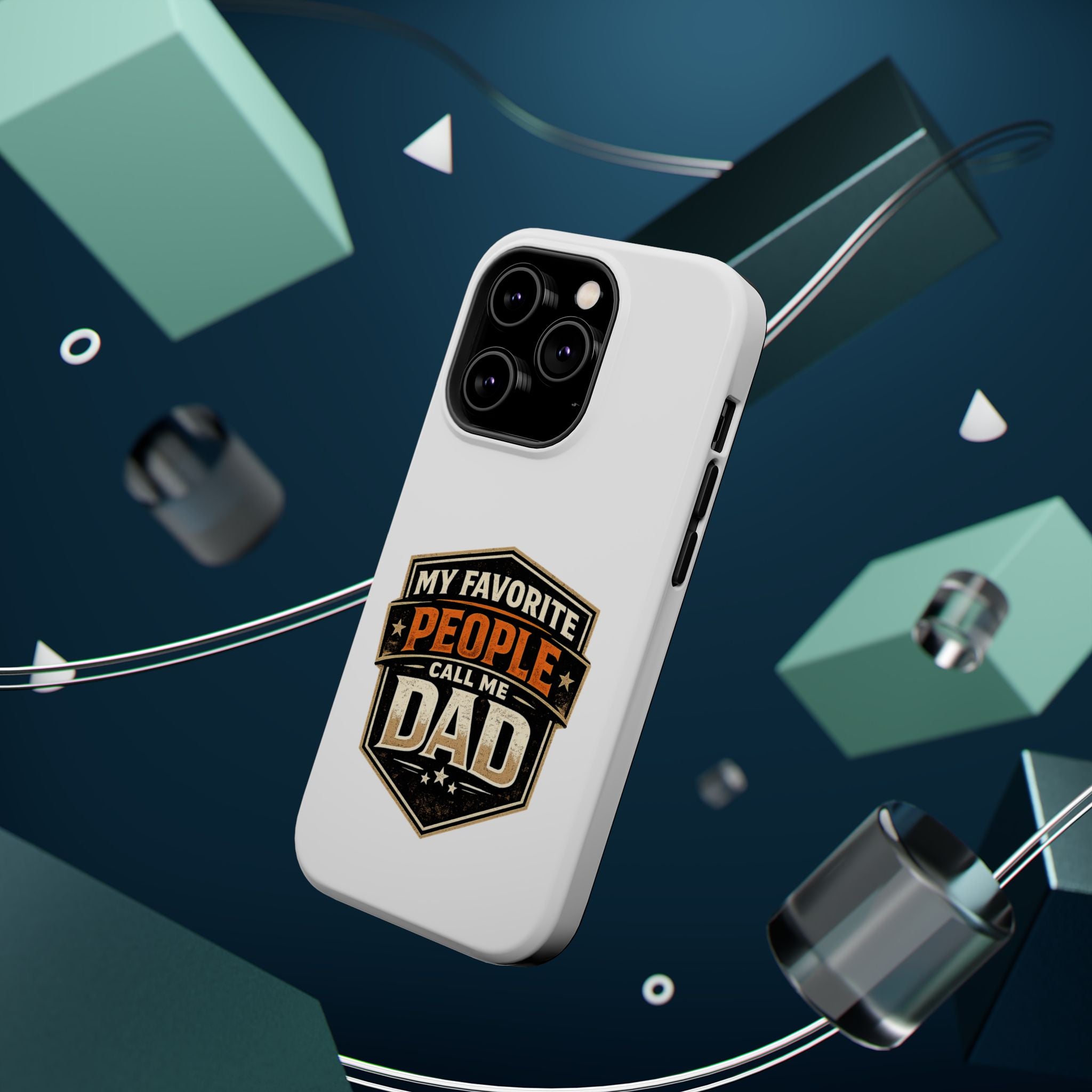 Dad Badge Magnetic Impact-Resistant Phone Case