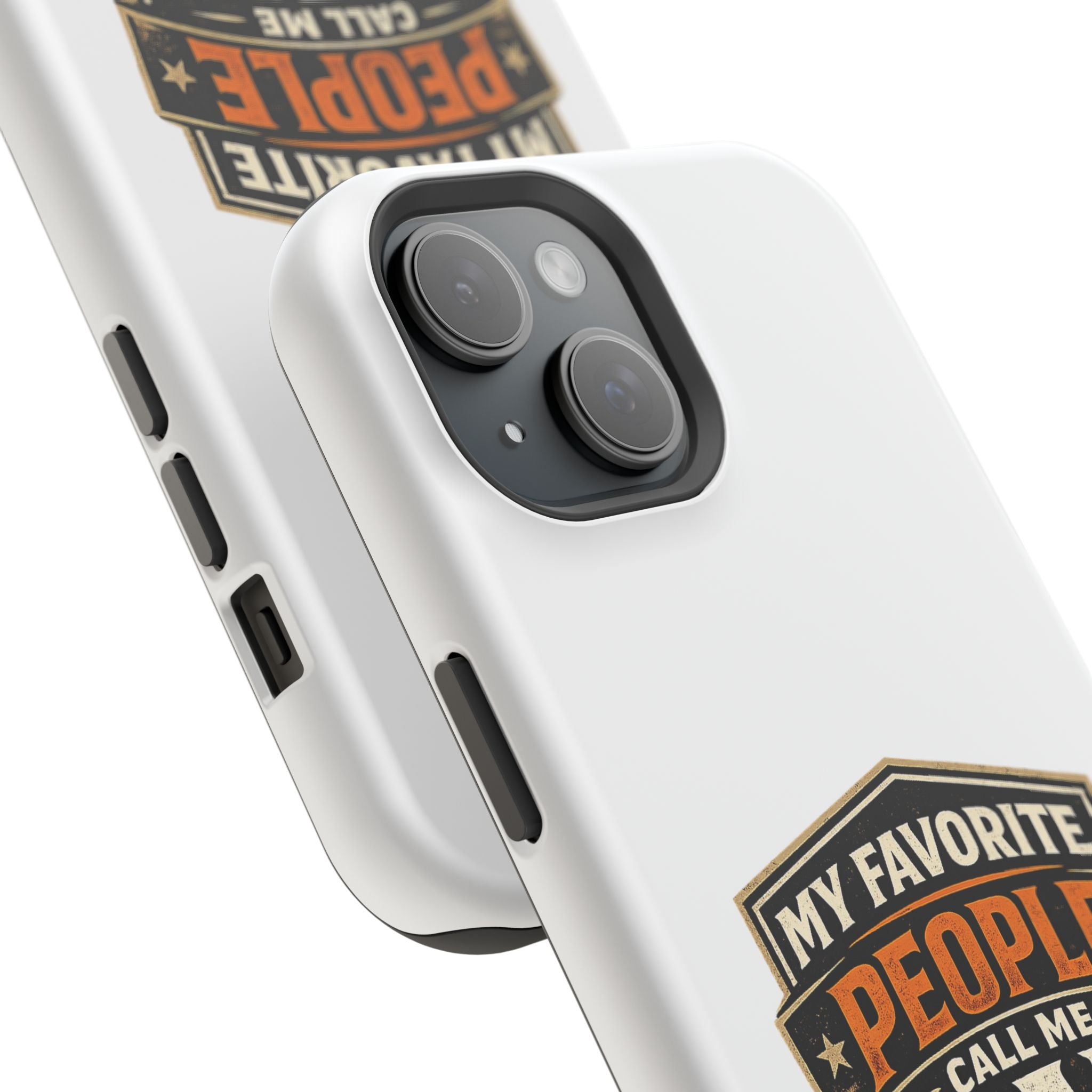 Dad Badge Magnetic Impact-Resistant Phone Case