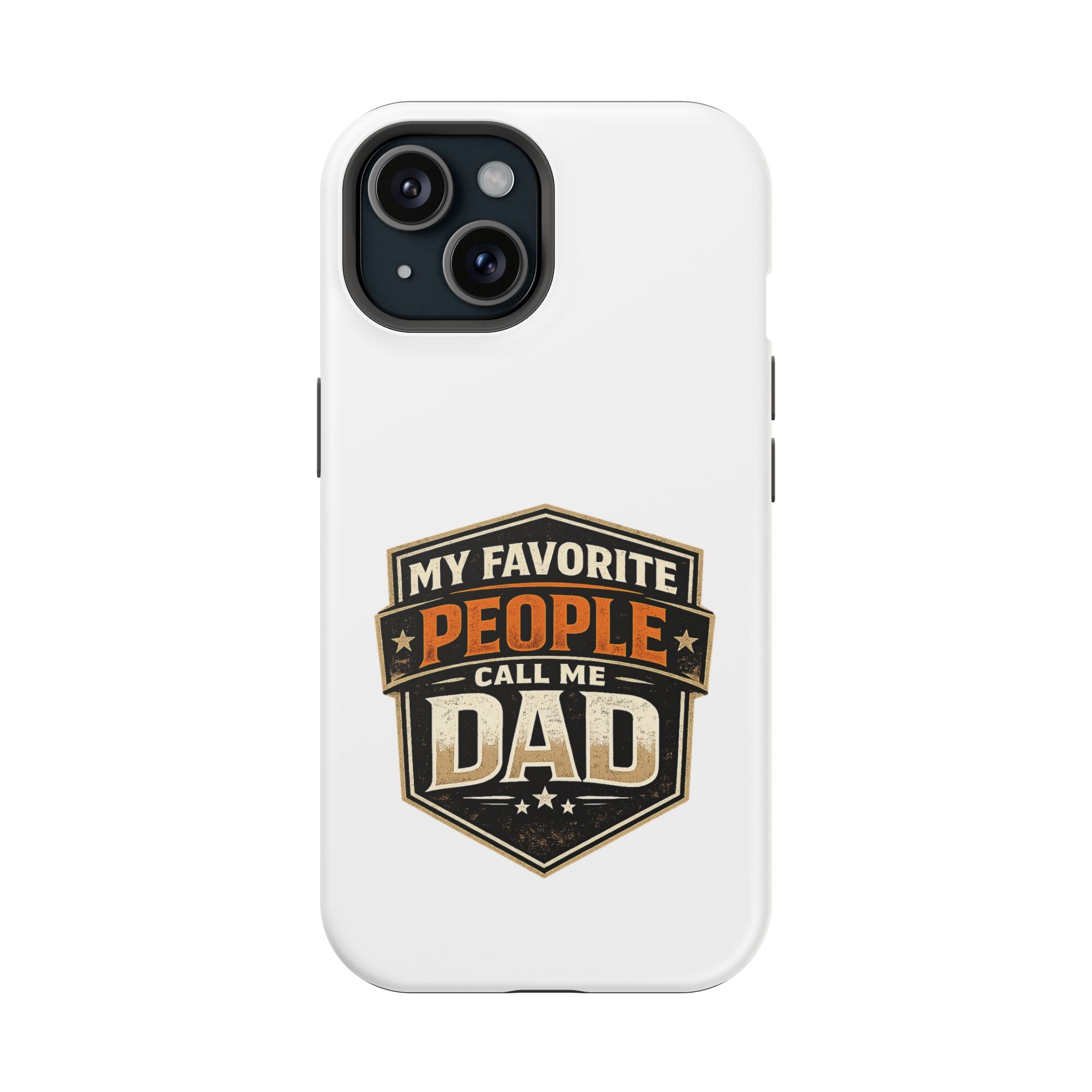 Dad Badge Magnetic Impact-Resistant Phone Case