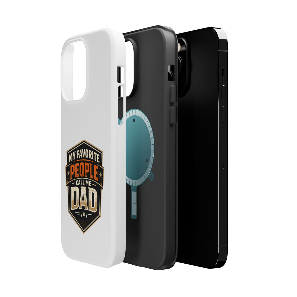 Dad Badge Magnetic Impact-Resistant Phone Case