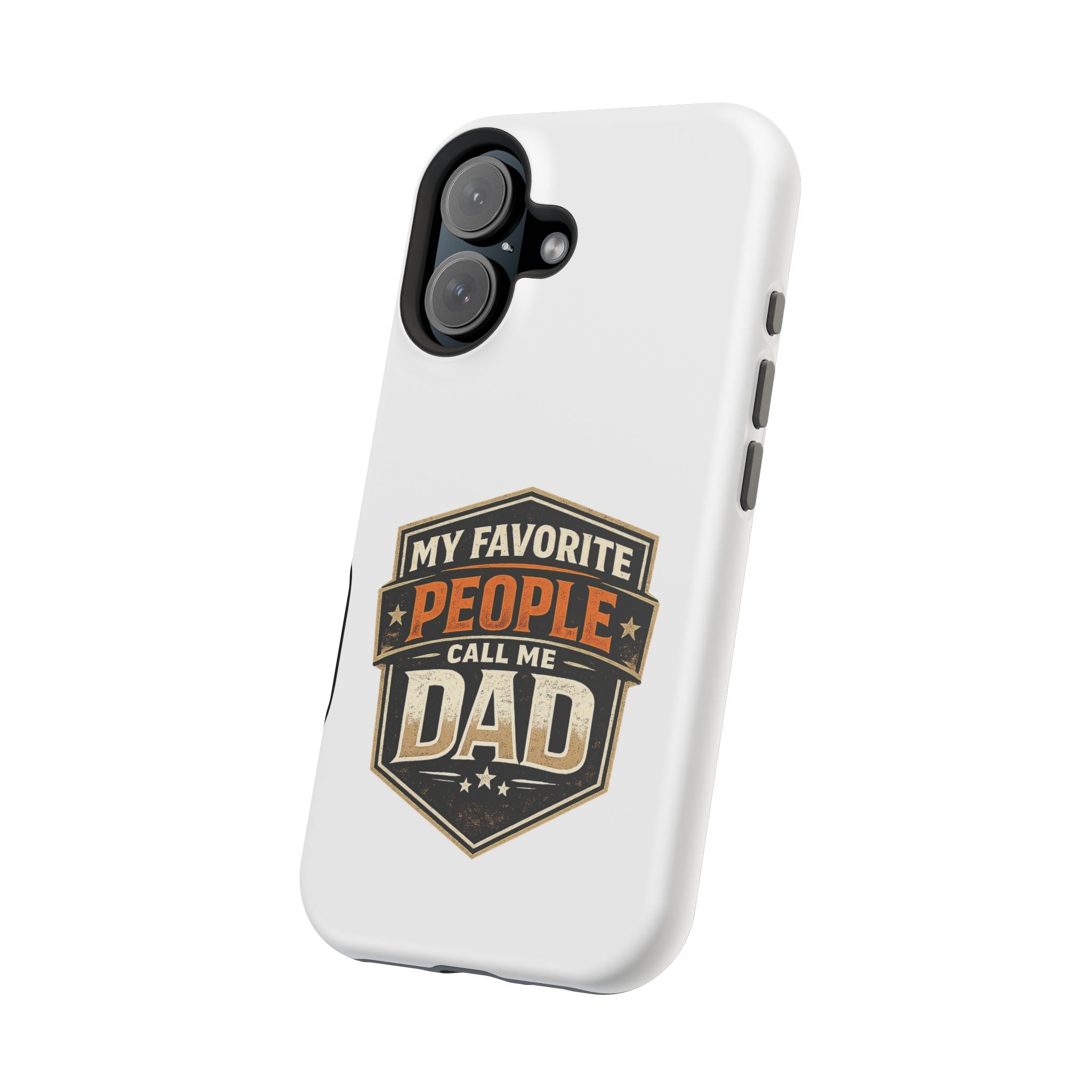 Dad Badge Magnetic Impact-Resistant Phone Case