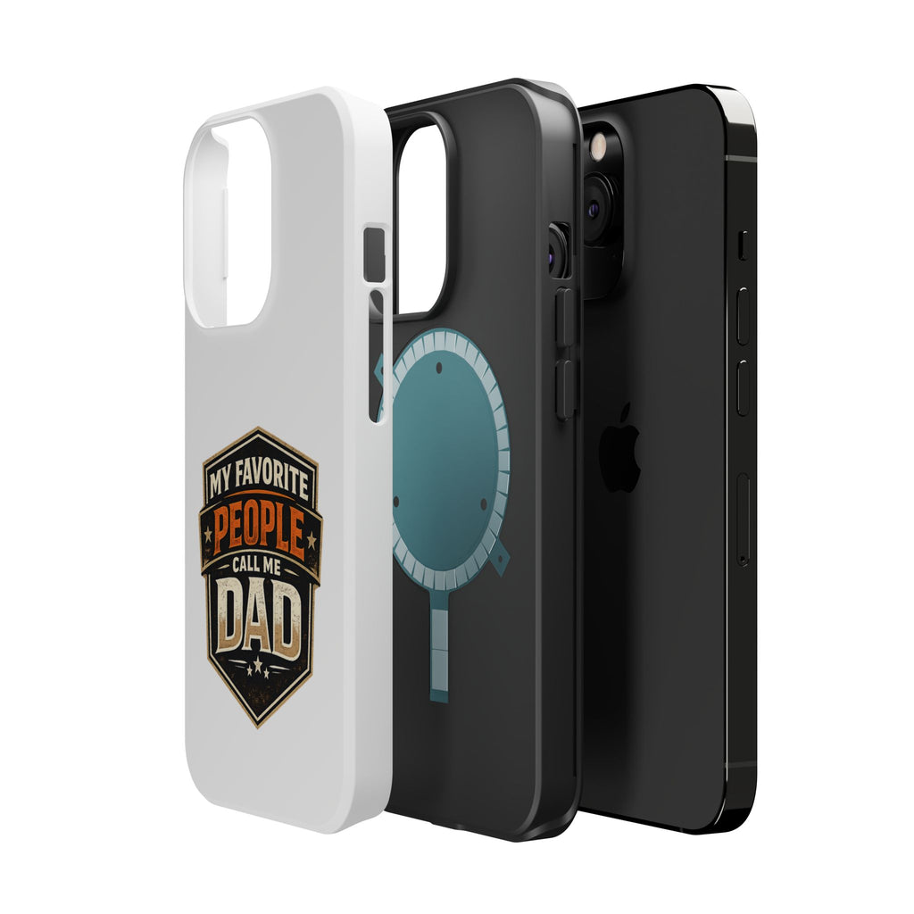 Dad Badge Magnetic Impact-Resistant Phone Case