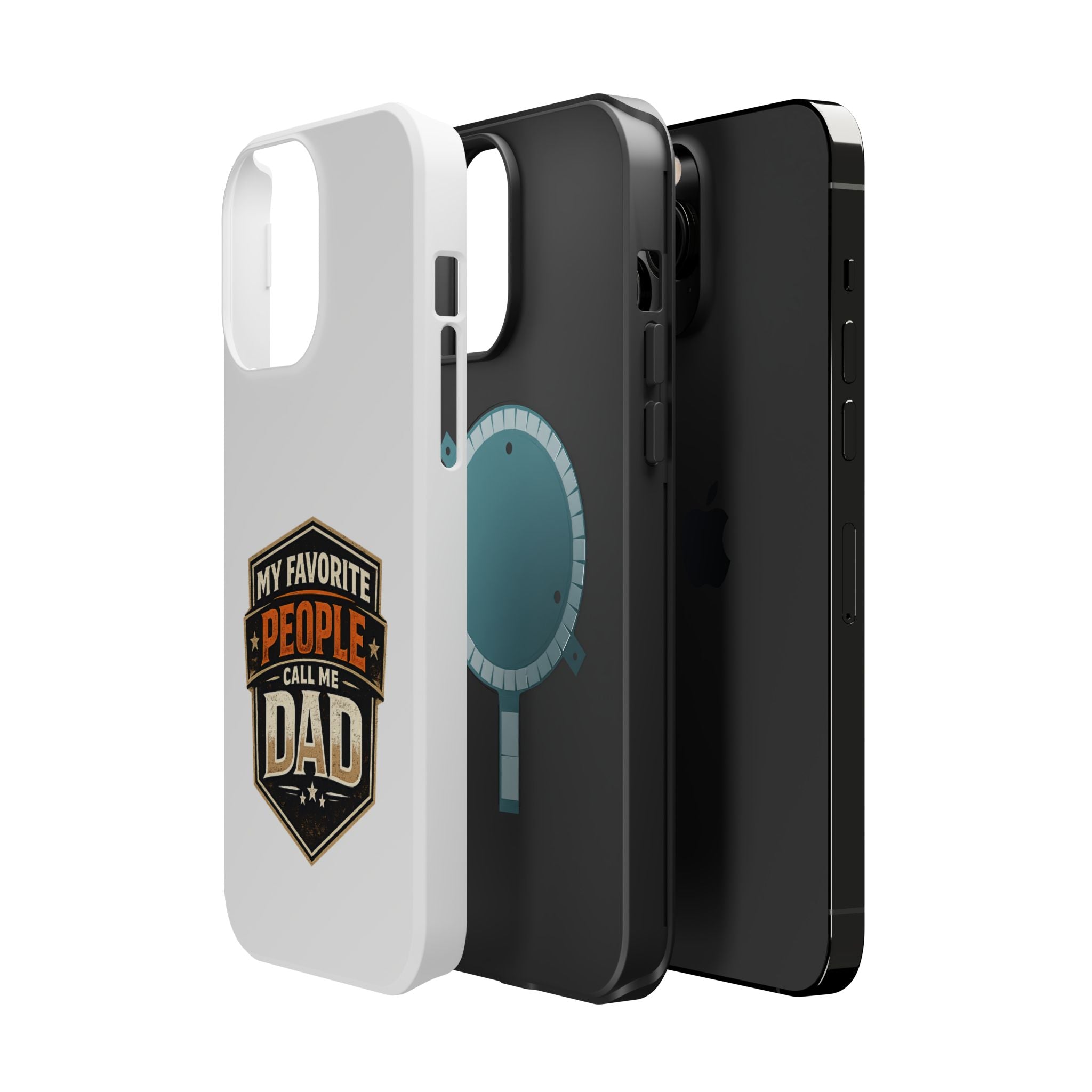 Dad Badge Magnetic Impact-Resistant Phone Case
